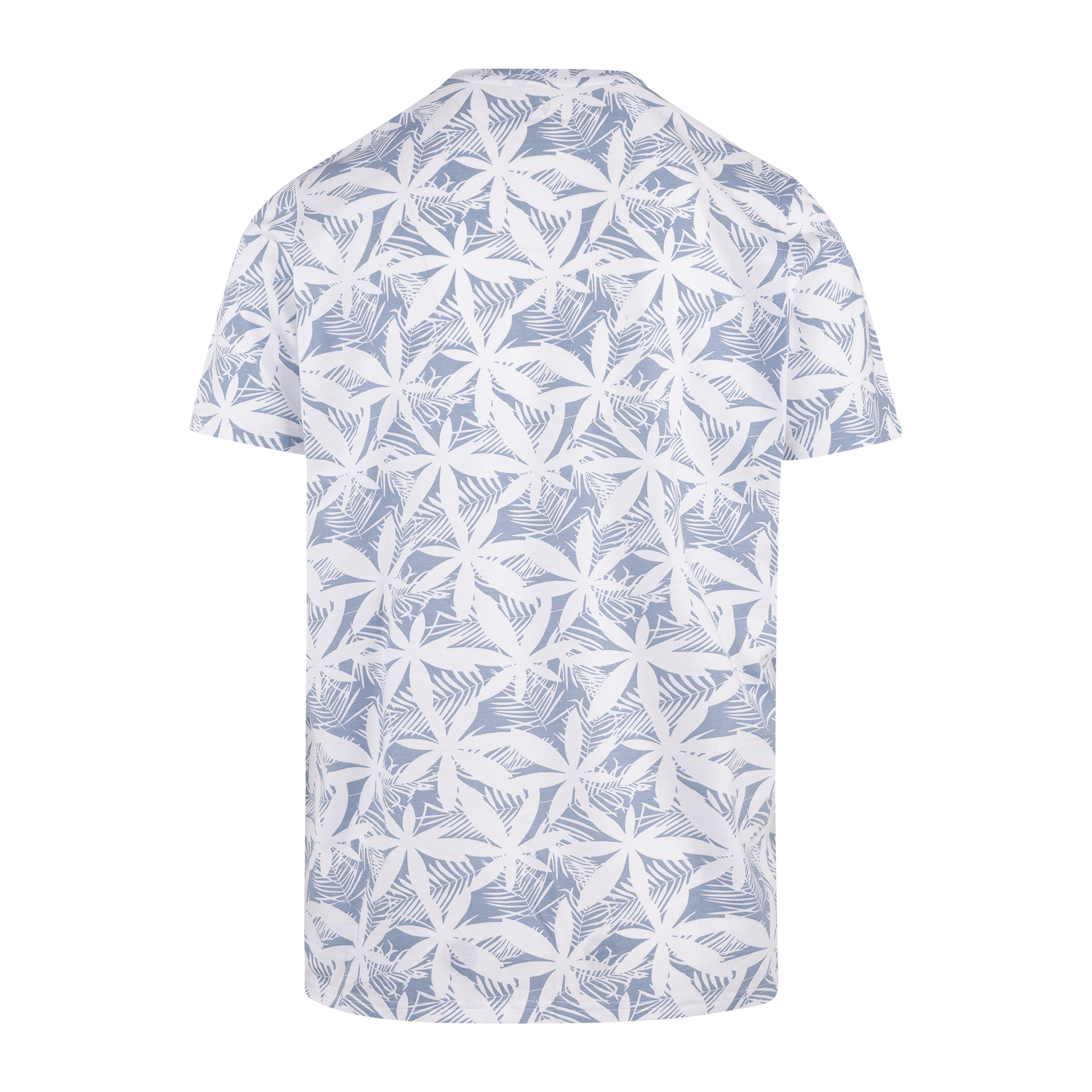 Urban Pioneers Male Clyde Tee T-SHIRT DUSTY BLUE AOP