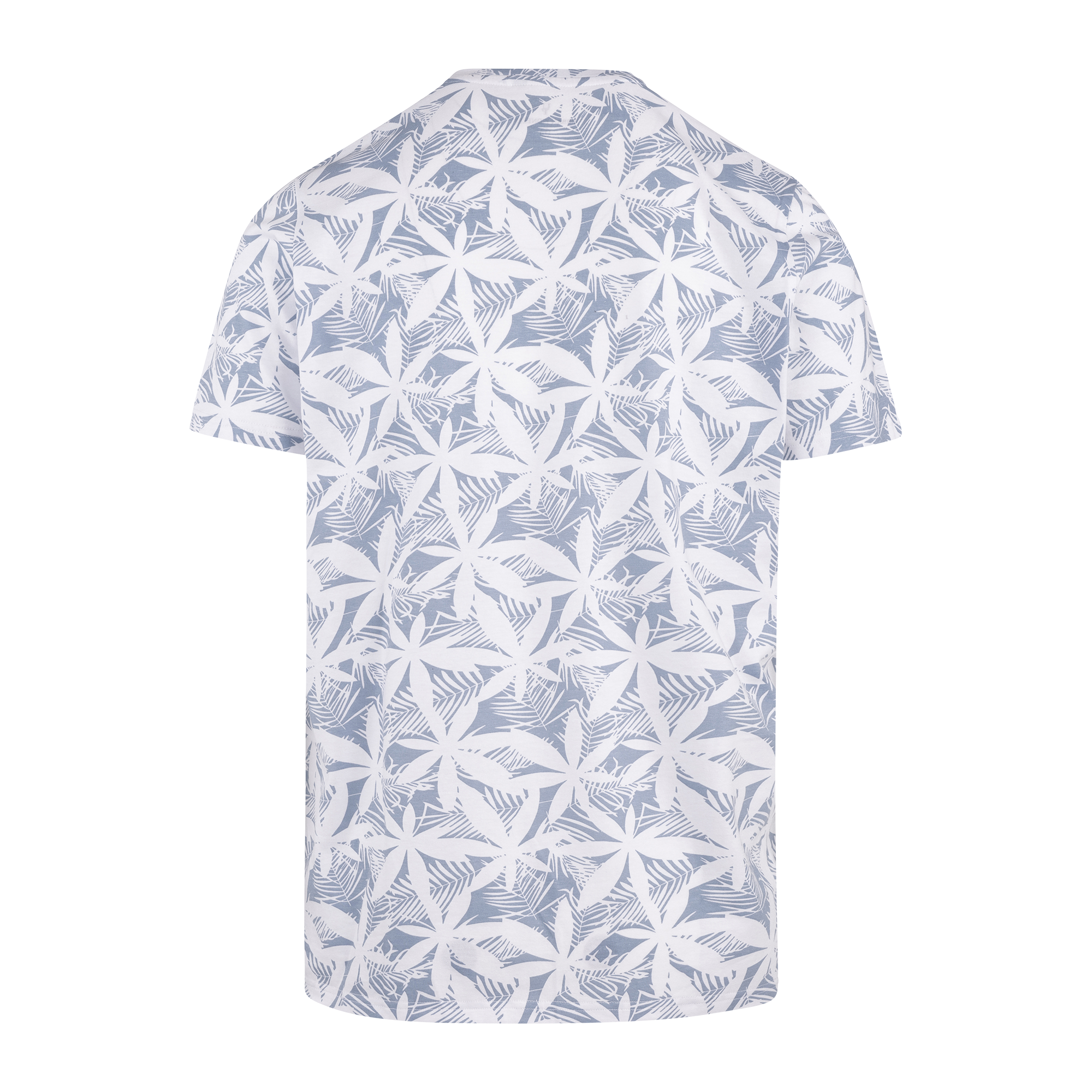 Urban Pioneers Male Clyde Tee T-SHIRT DUSTY BLUE AOP