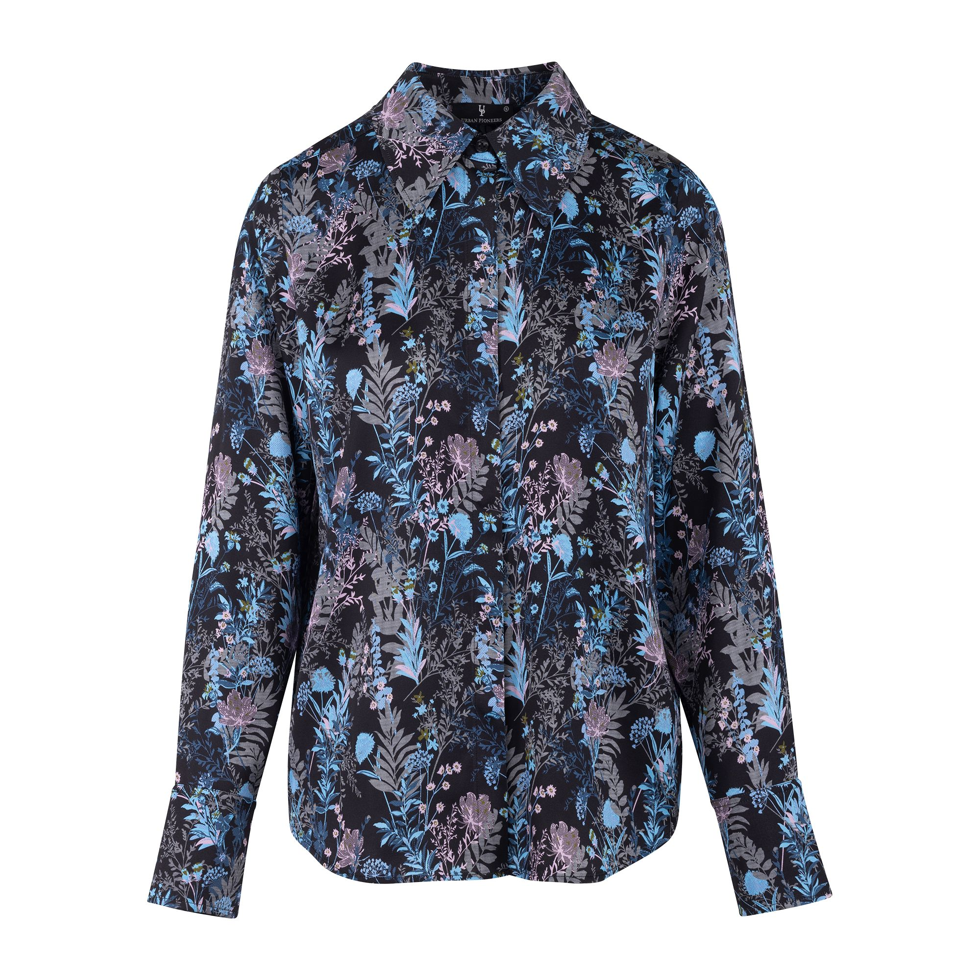 Urban Pioneers Female Daniela Shirt SHIRT AOP NIGHT BLOOM