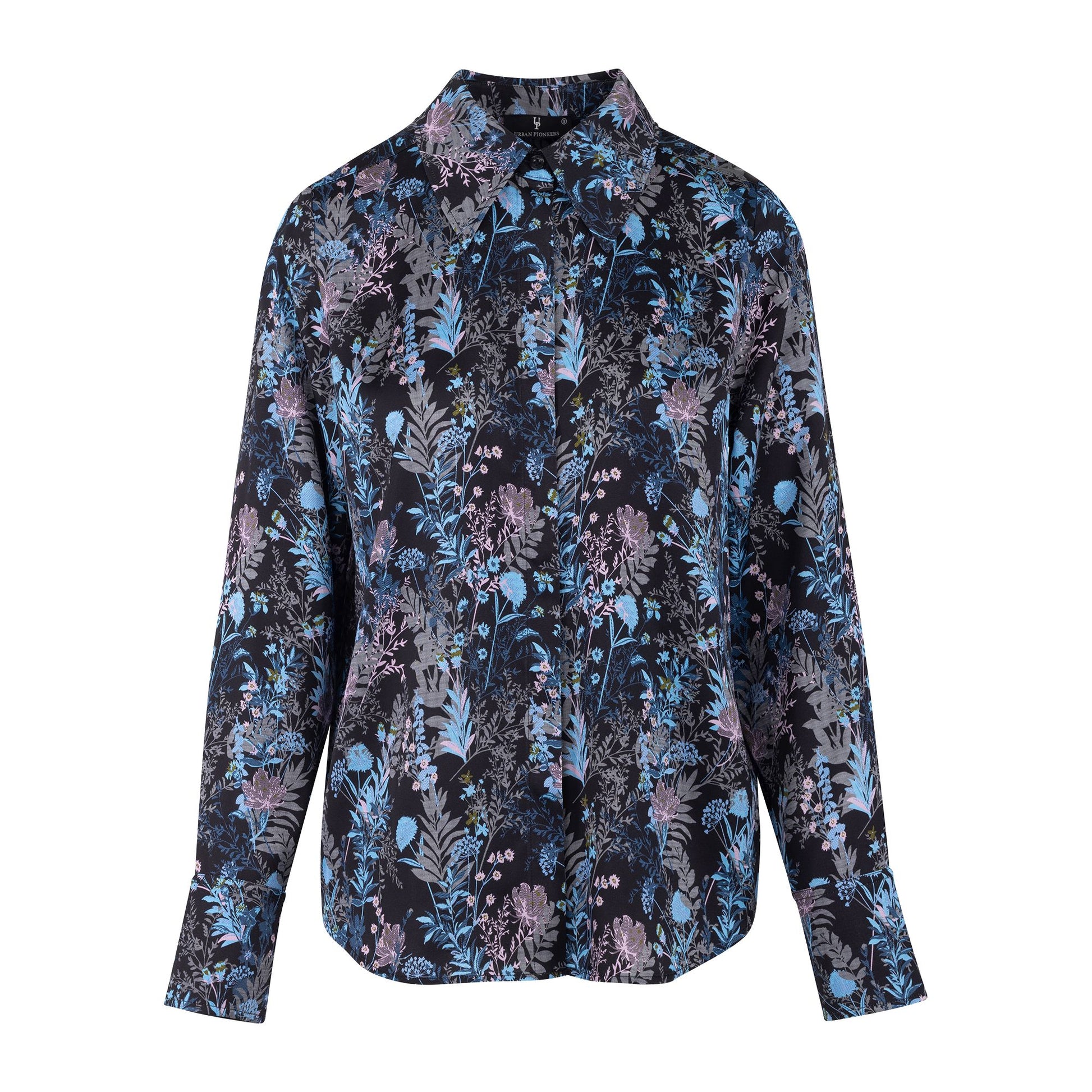 Urban Pioneers Female Daniela Shirt SHIRT AOP NIGHT BLOOM