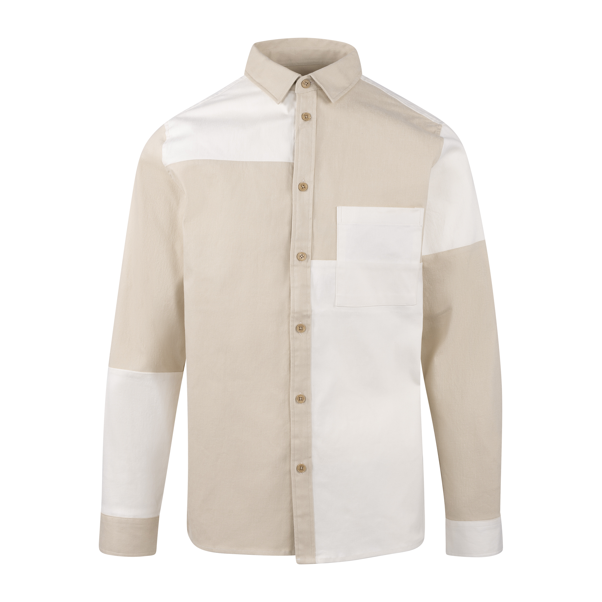 Urban Pioneers Male Davi Overshirt SHIRT SAND
