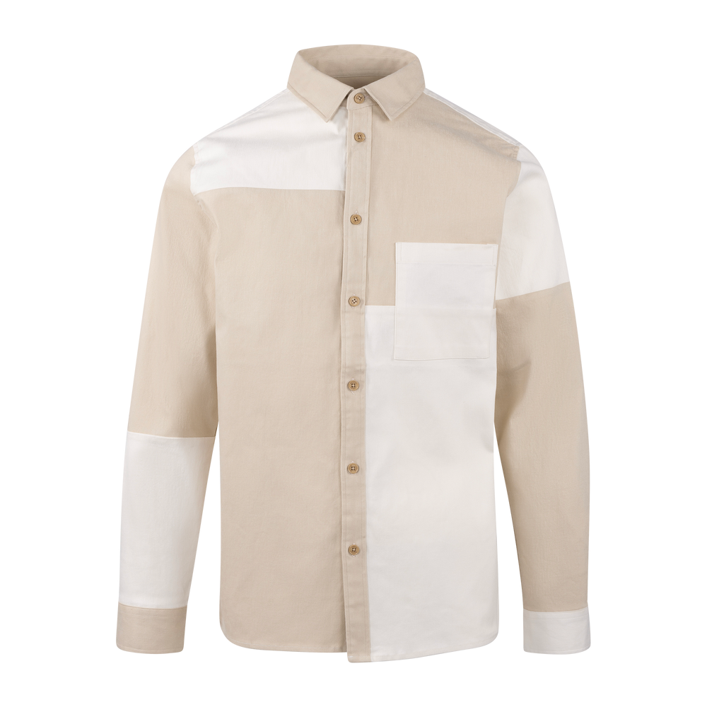 Urban Pioneers Male Davi Overshirt SHIRT SAND