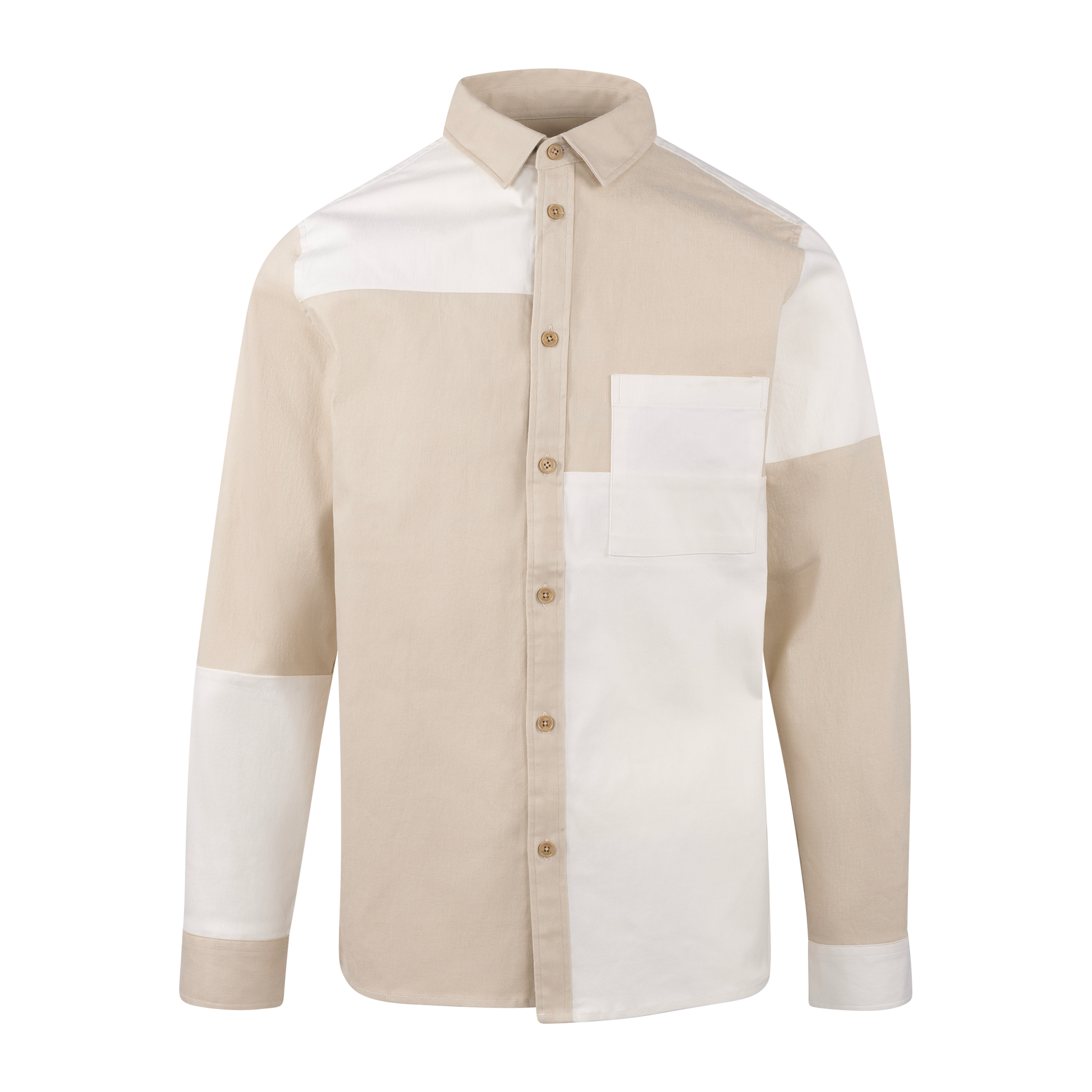 Urban Pioneers Male Davi Overshirt SHIRT SAND