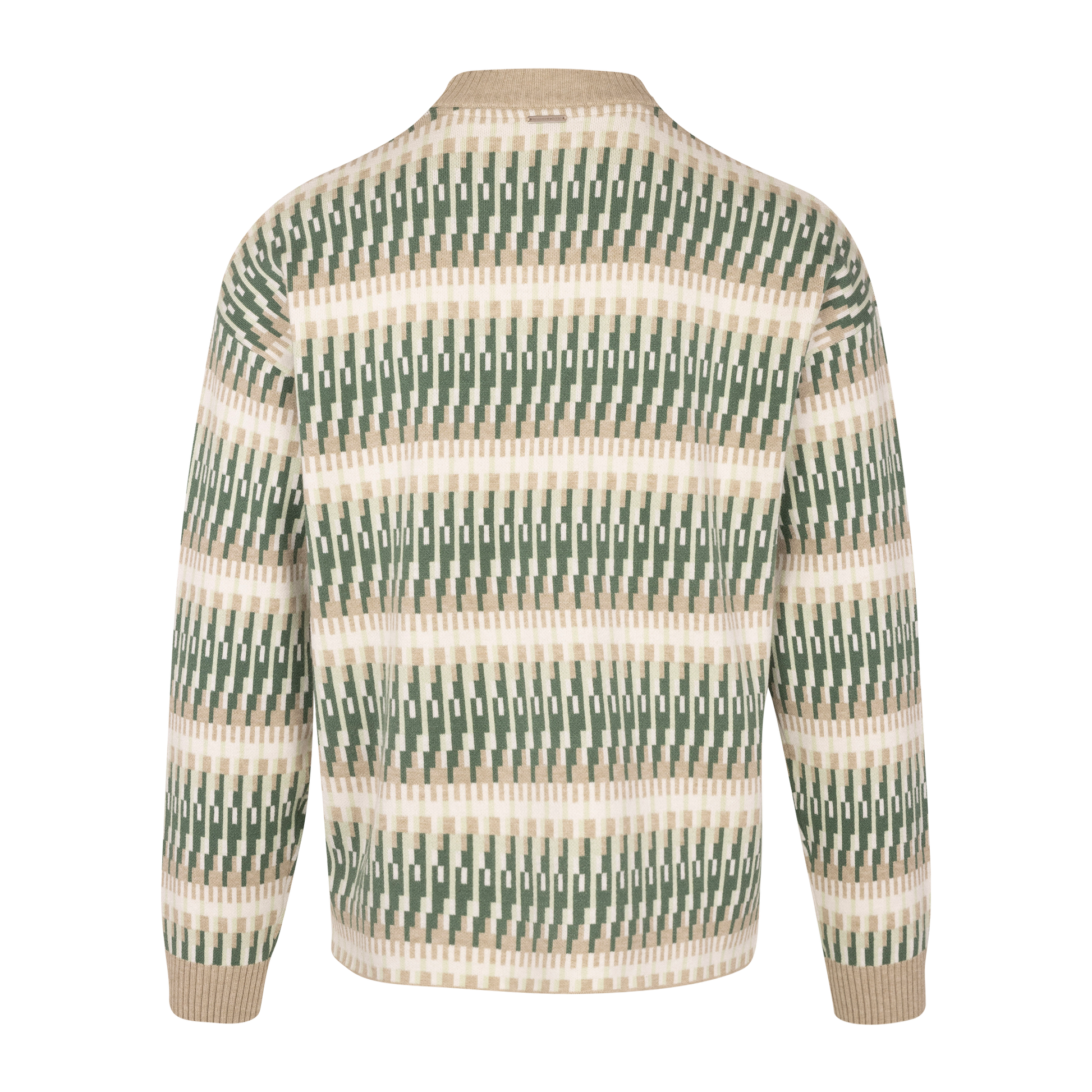 Urban Pioneers Male Dino Sweater SWEATER GREEN MULTI