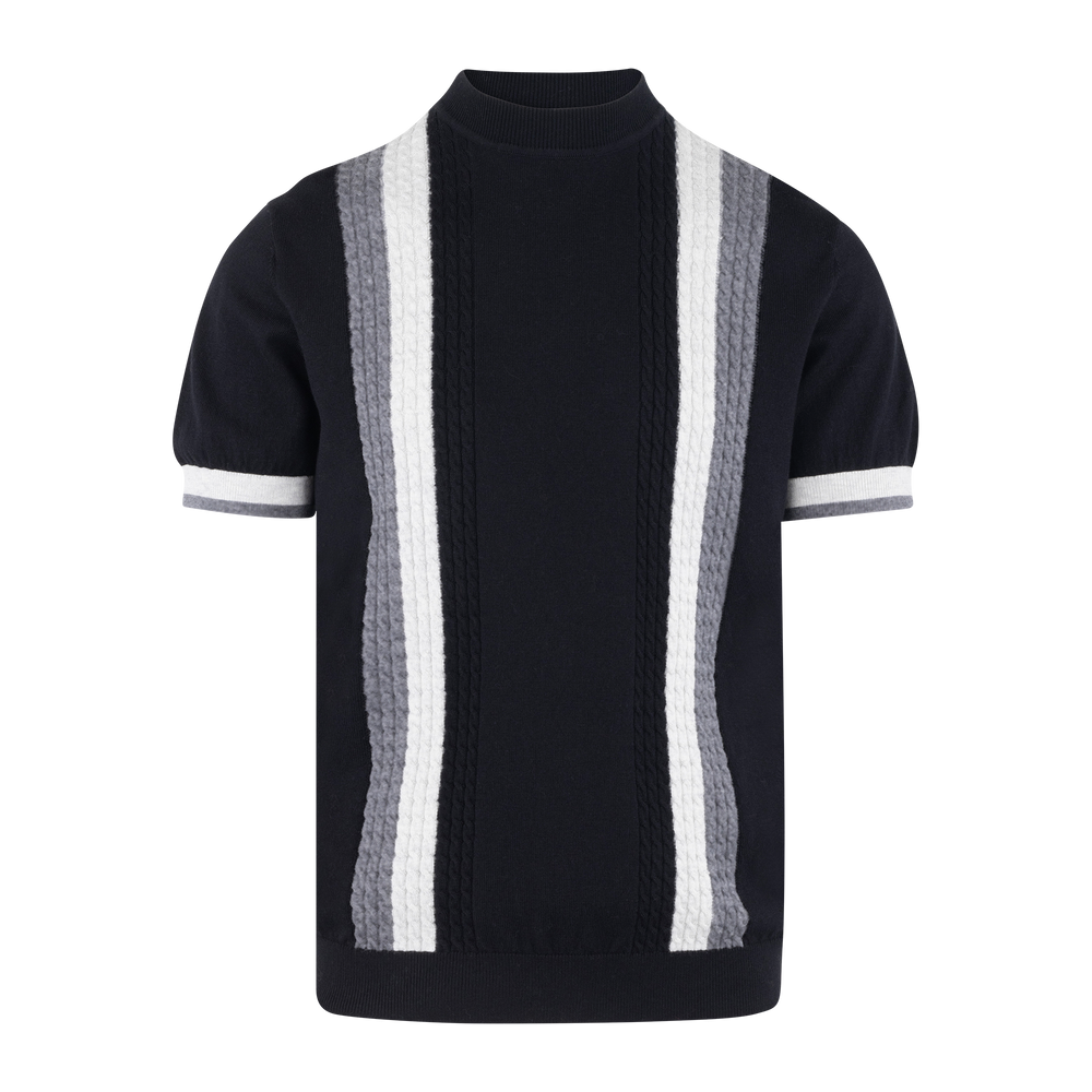 Urban Pioneers Male Duke Tee T-SHIRT BLACK MULTI