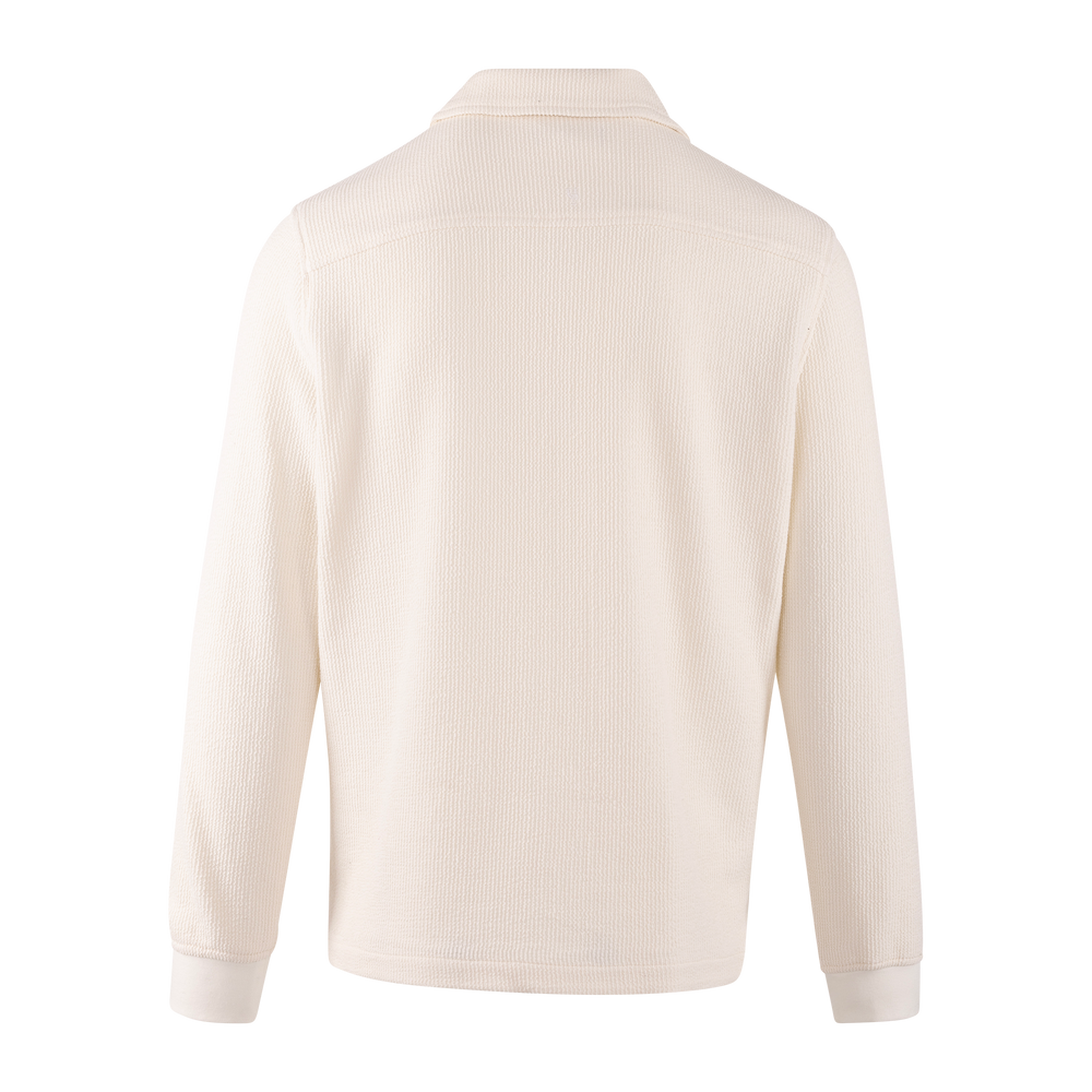 Urban Pioneers Male Emanuel Half-zip SWEATER CREAM