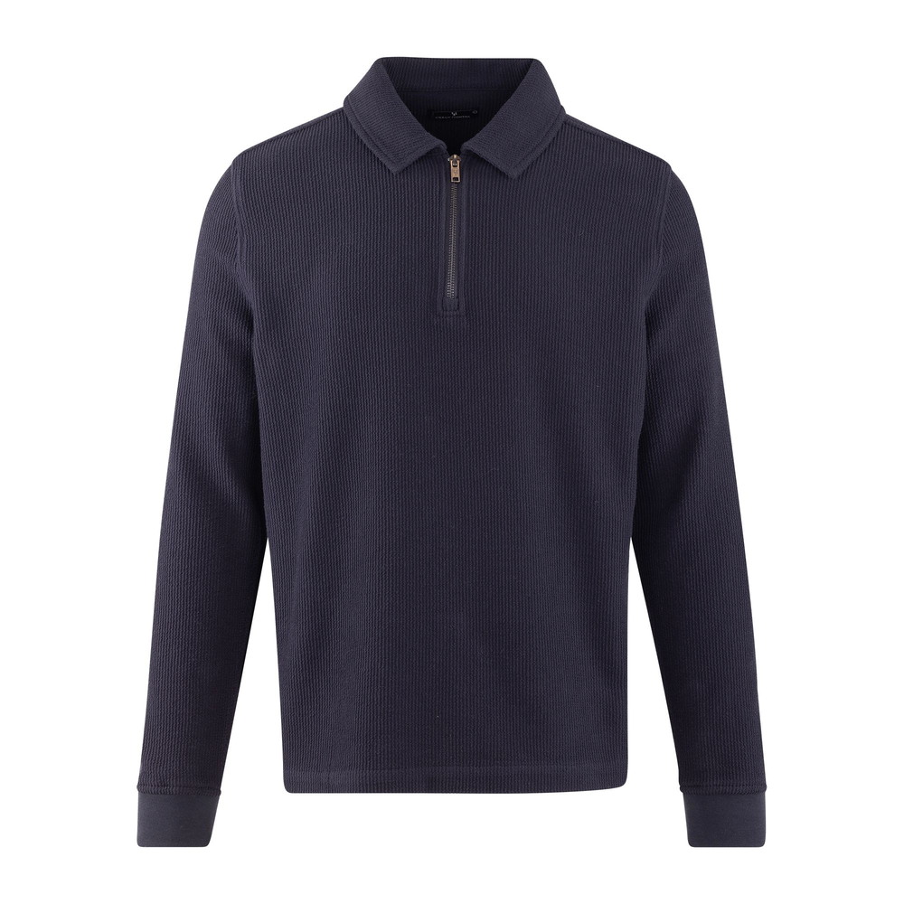 Urban Pioneers Male Emanuel Half-zip SWEATER NAVY