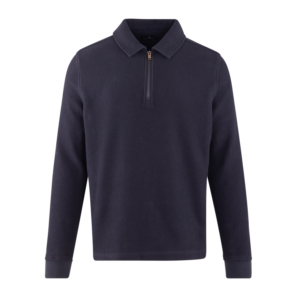 Urban Pioneers Male Emanuel Half-zip SWEATER NAVY