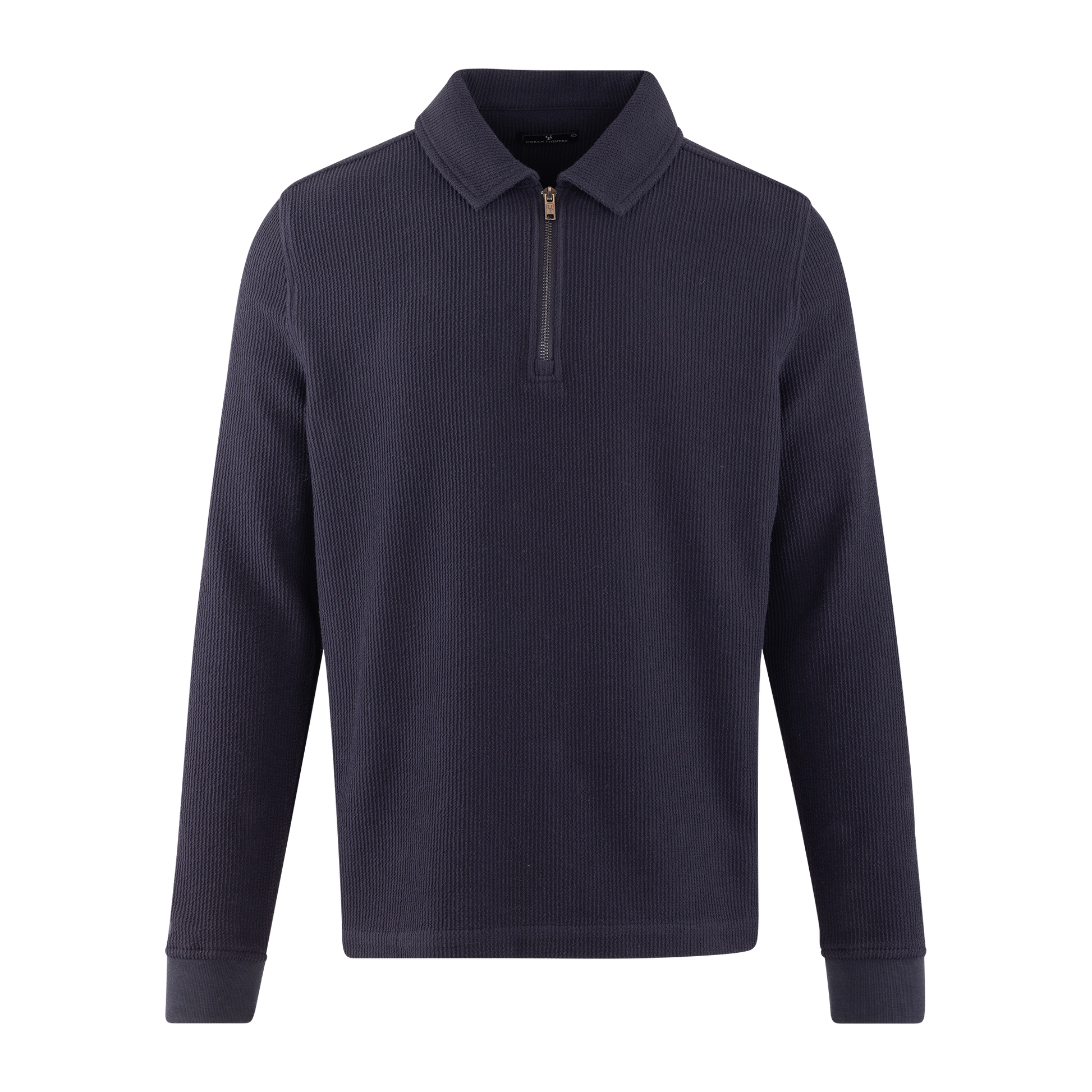 Urban Pioneers Male Emanuel Half-zip SWEATER NAVY