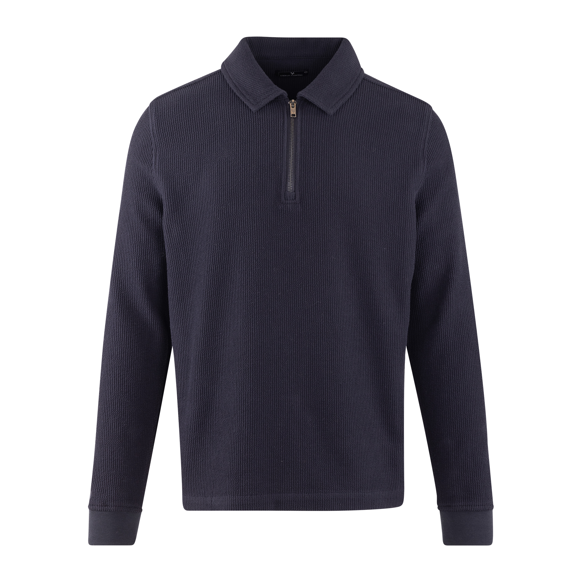 Urban Pioneers Male Emanuel Half-zip SWEATER NAVY