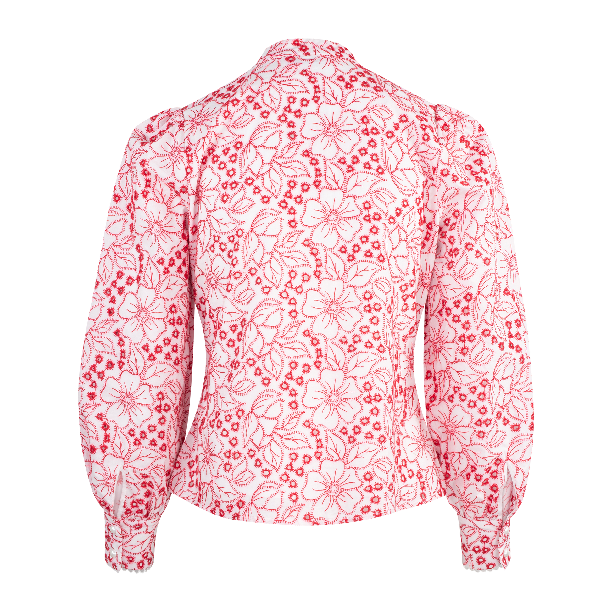 Urban Pioneers Female Emilia blouse BLOUSE RED
