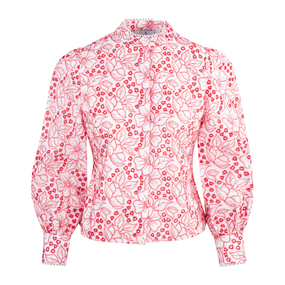 Urban Pioneers Female Emilia blouse BLOUSE RED