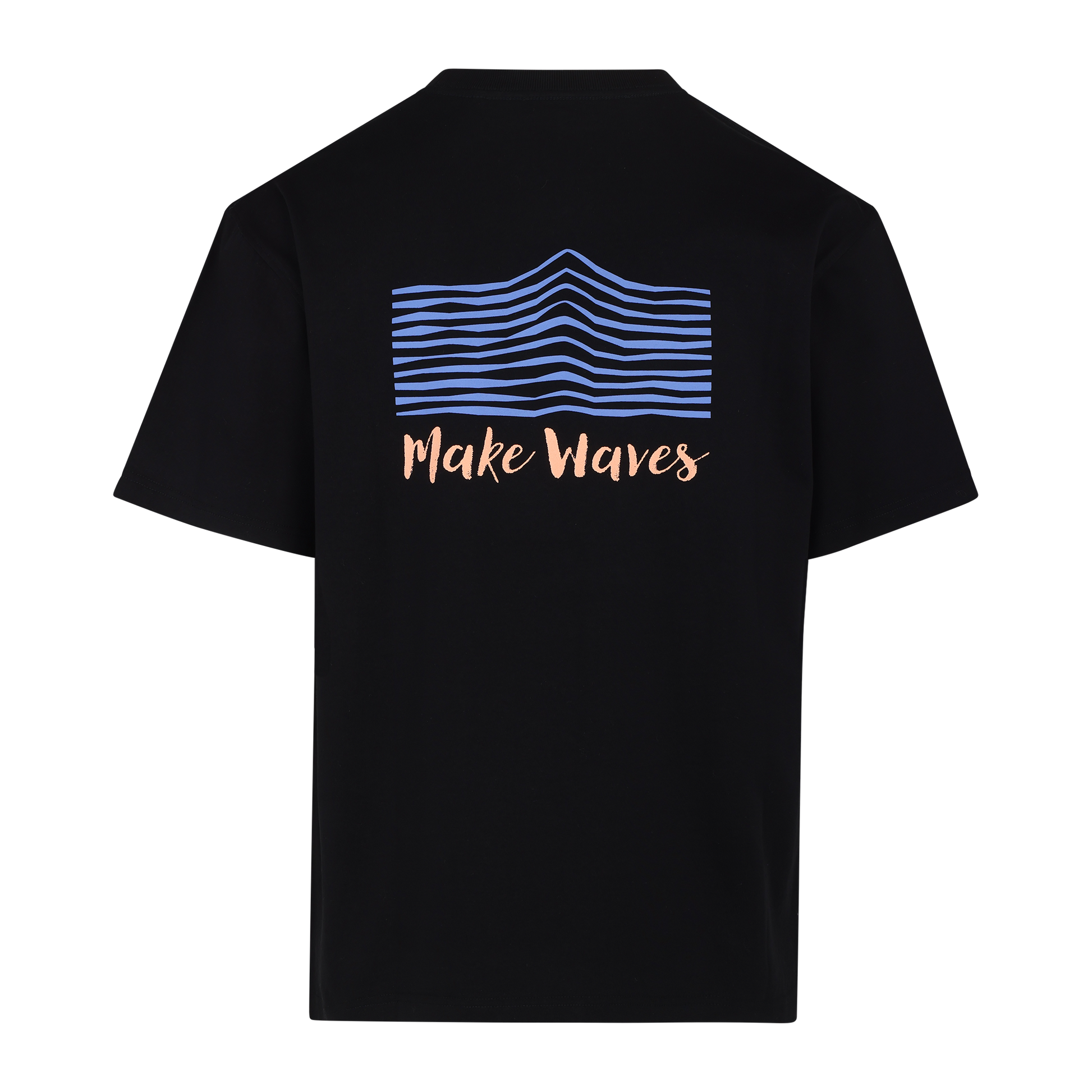 Urban Pioneers Male Enea Tee T-SHIRT BLACK MAKE WAVES