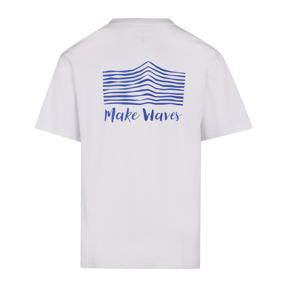 Urban Pioneers Male Enea Tee T-SHIRT WHITE MAKE WAVES