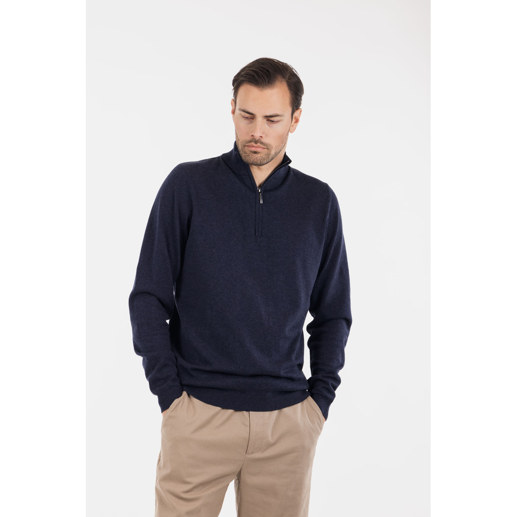 Urban Pioneers Male Espen Half-zip SWEATER