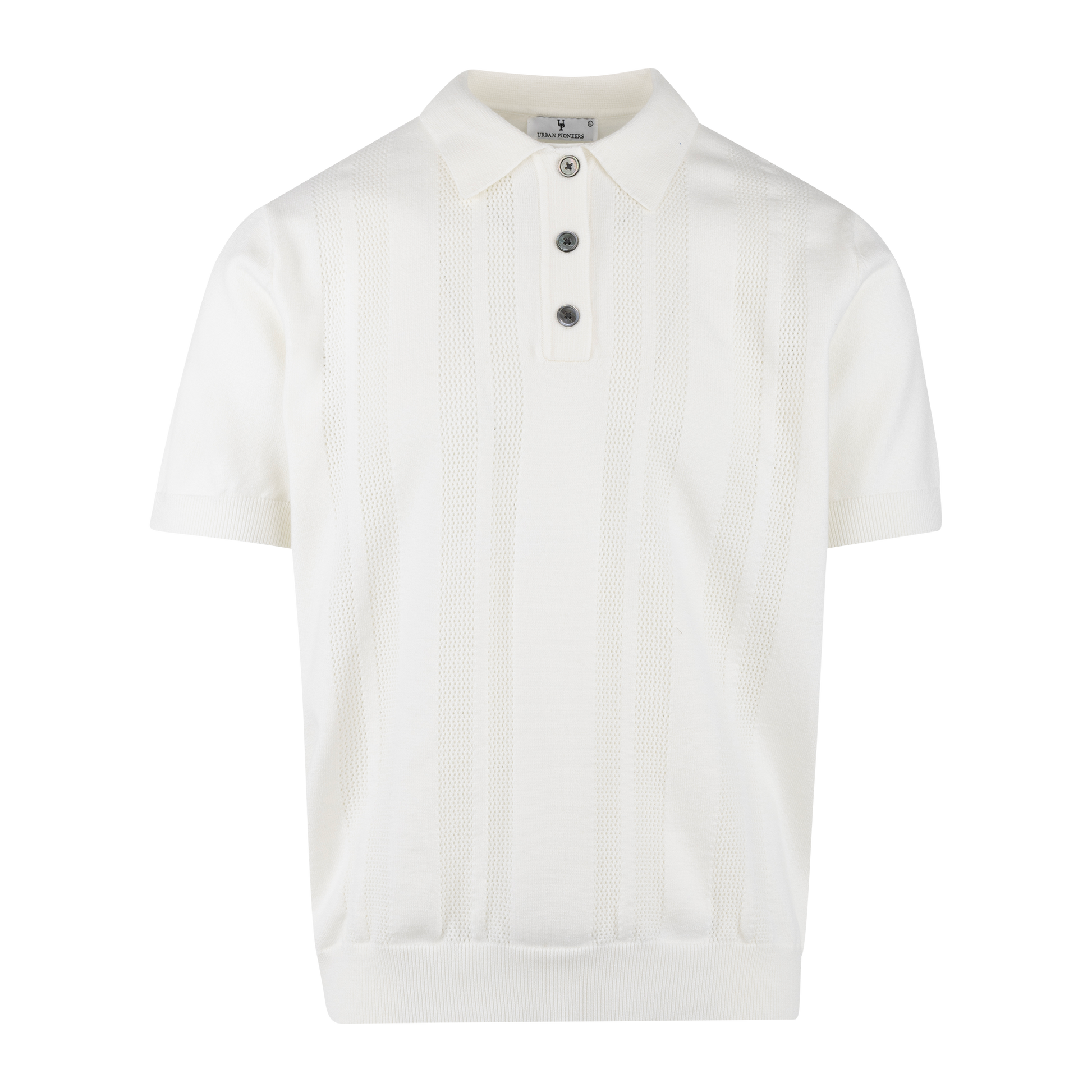 Urban Pioneers Male Fabio Pique PIQUE OFFWHITE