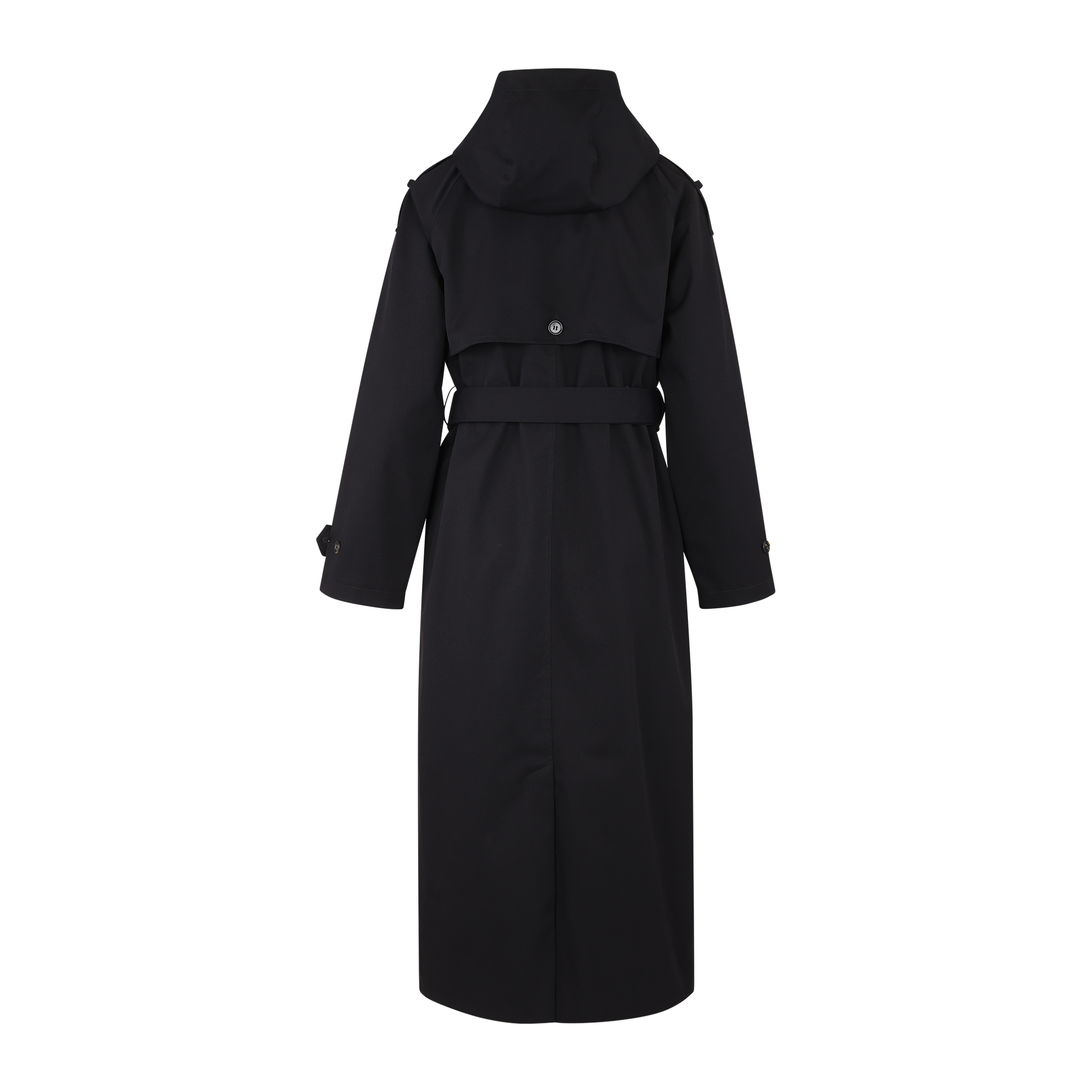 Urban Pioneers Female Fadoua Trench COAT BLACK