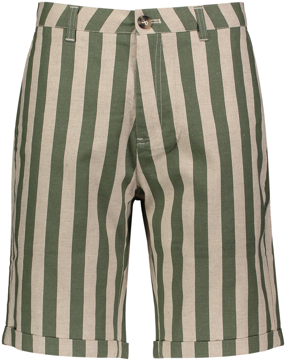 Urban Pioneers Male Felix Shorts SHORTS OLIVE STRIPE