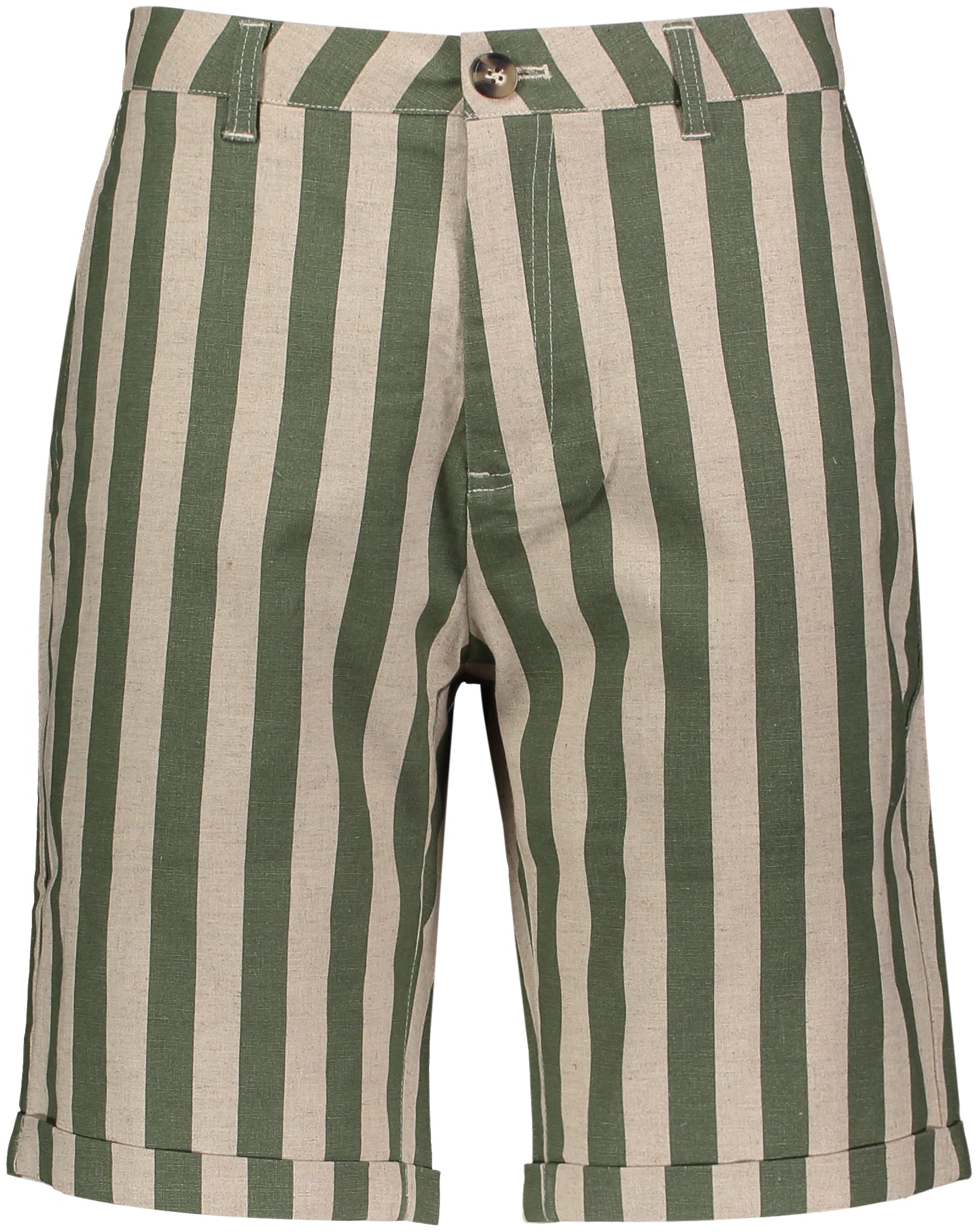 Urban Pioneers Male Felix Shorts SHORTS OLIVE STRIPE