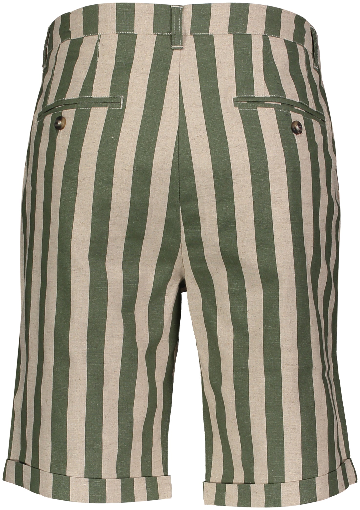Urban Pioneers Male Felix Shorts SHORTS OLIVE STRIPE