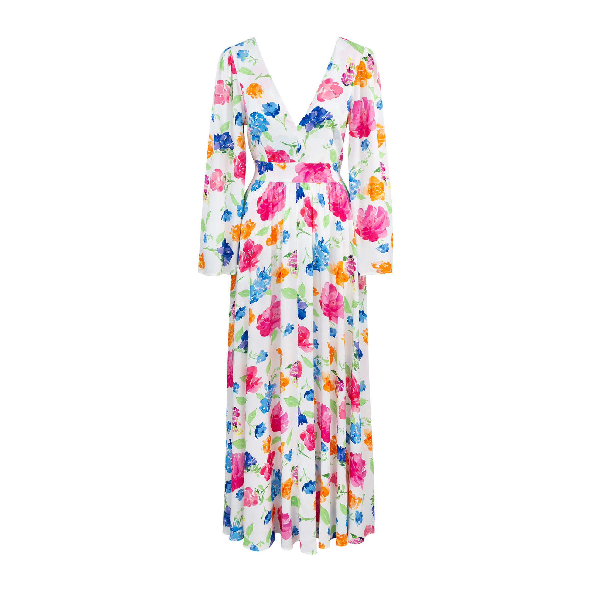 Urban Pioneers Female Florissa Dress DRESS WHITE AOP