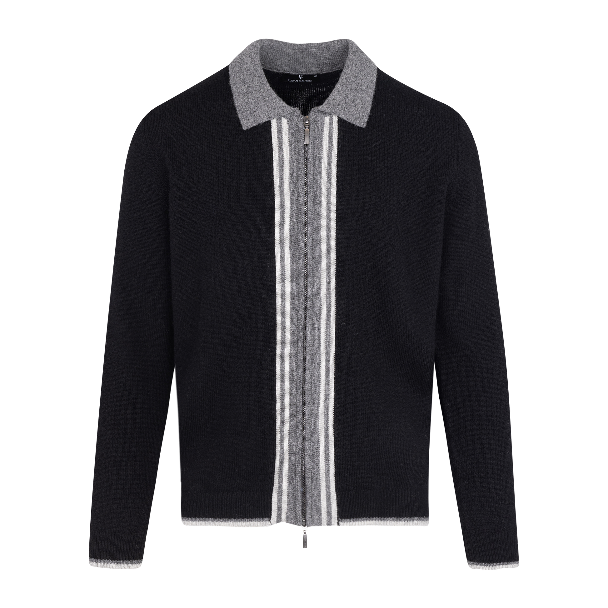 Urban Pioneers Male Ford zip CARDIGAN BLACK