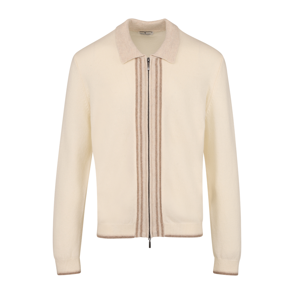 Urban Pioneers Male Ford zip CARDIGAN CAMEL