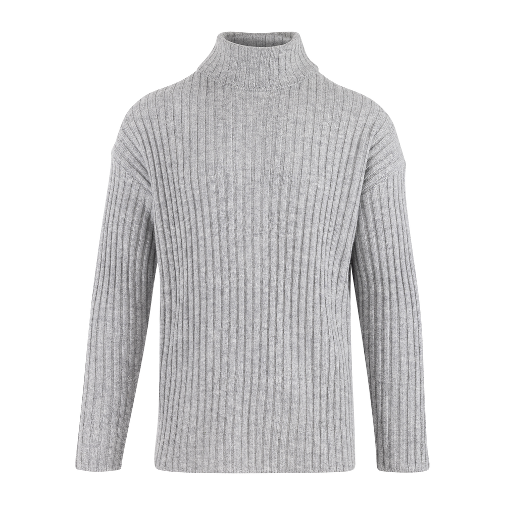 Urban Pioneers Male Franklin Turtle SWEATER GREY MELANGE