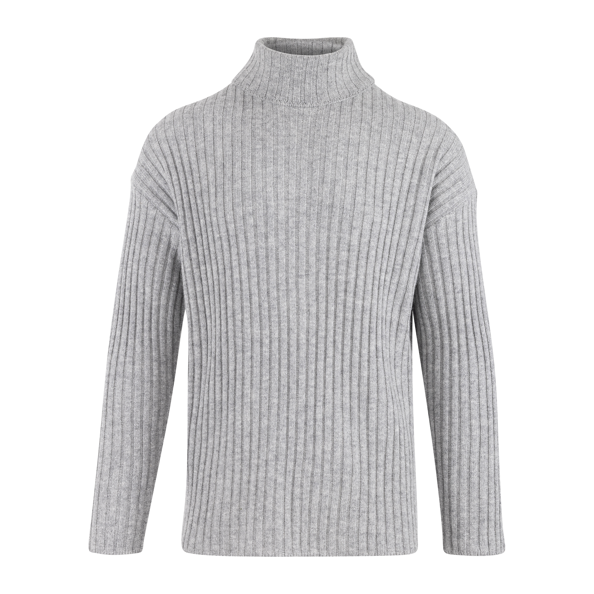 Urban Pioneers Male Franklin Turtle SWEATER GREY MELANGE
