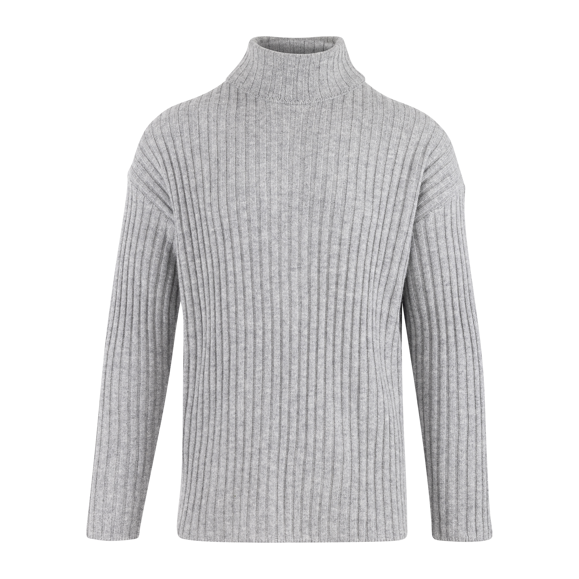 Urban Pioneers Male Franklin Turtle SWEATER GREY MELANGE