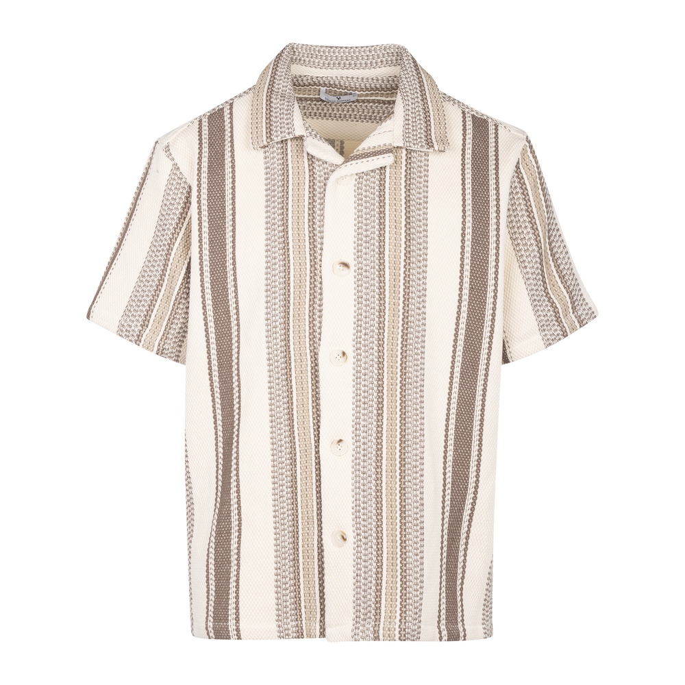 Urban Pioneers Male Fred Shirt SHIRT BROWN MULTI