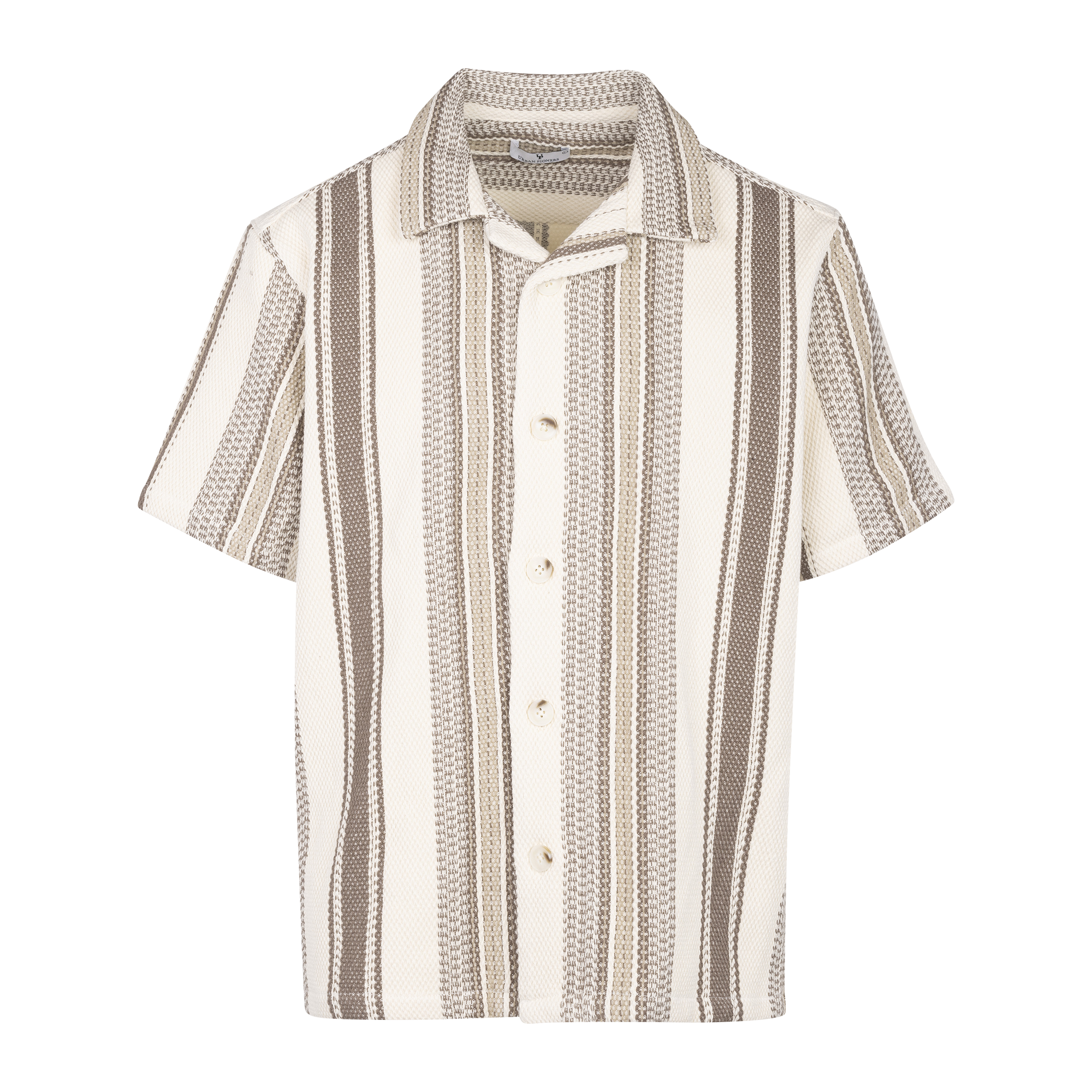 Urban Pioneers Male Fred Shirt SHIRT BROWN MULTI