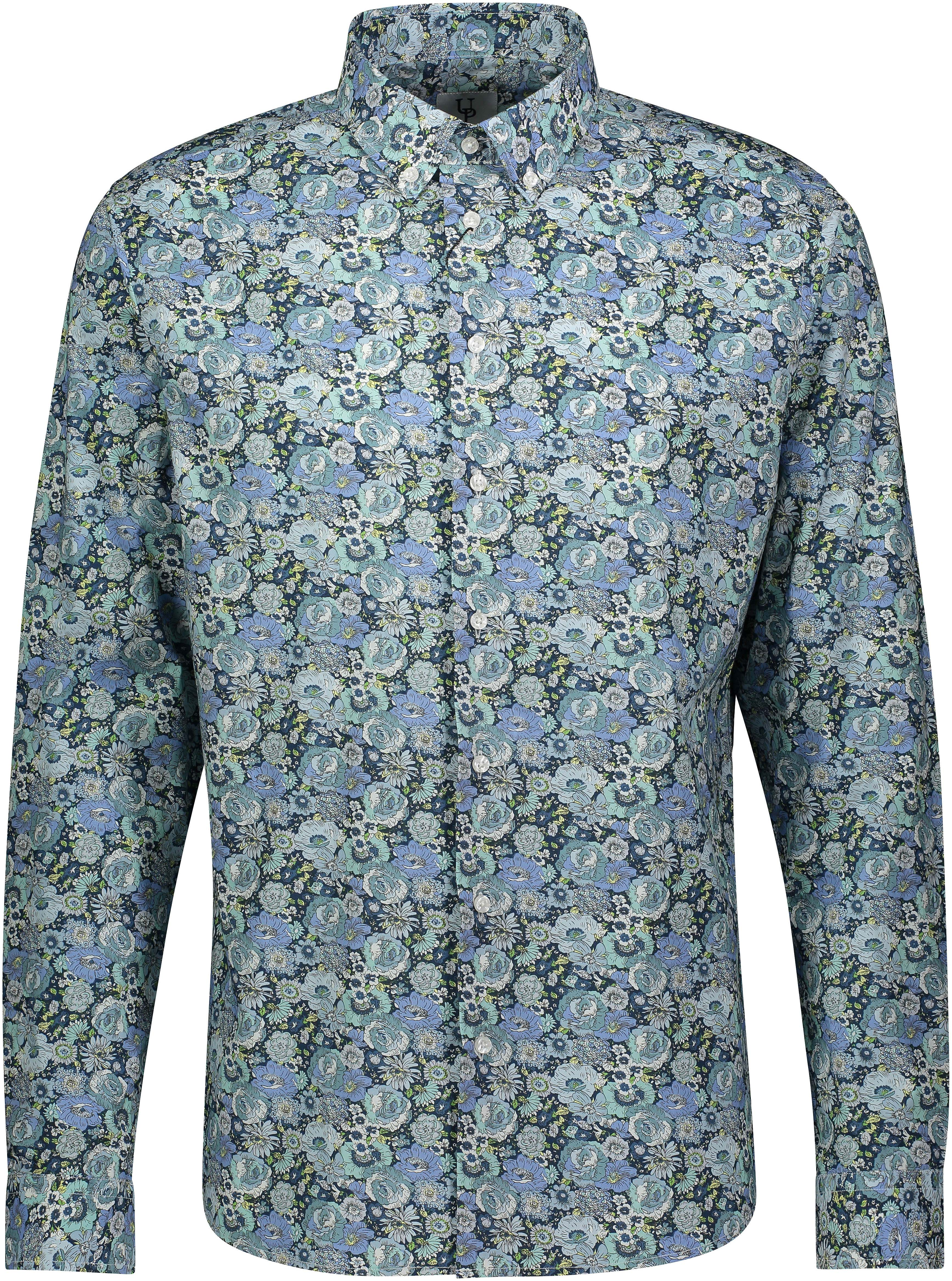 Urban Pioneers Male Gambino Shirt SHIRT BLUE AOP