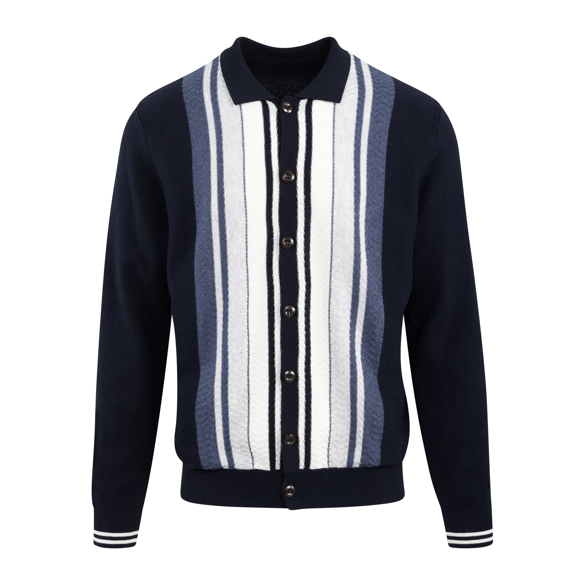 Urban Pioneers Male Gandalf Cardigan CARDIGAN NAVY MULTI