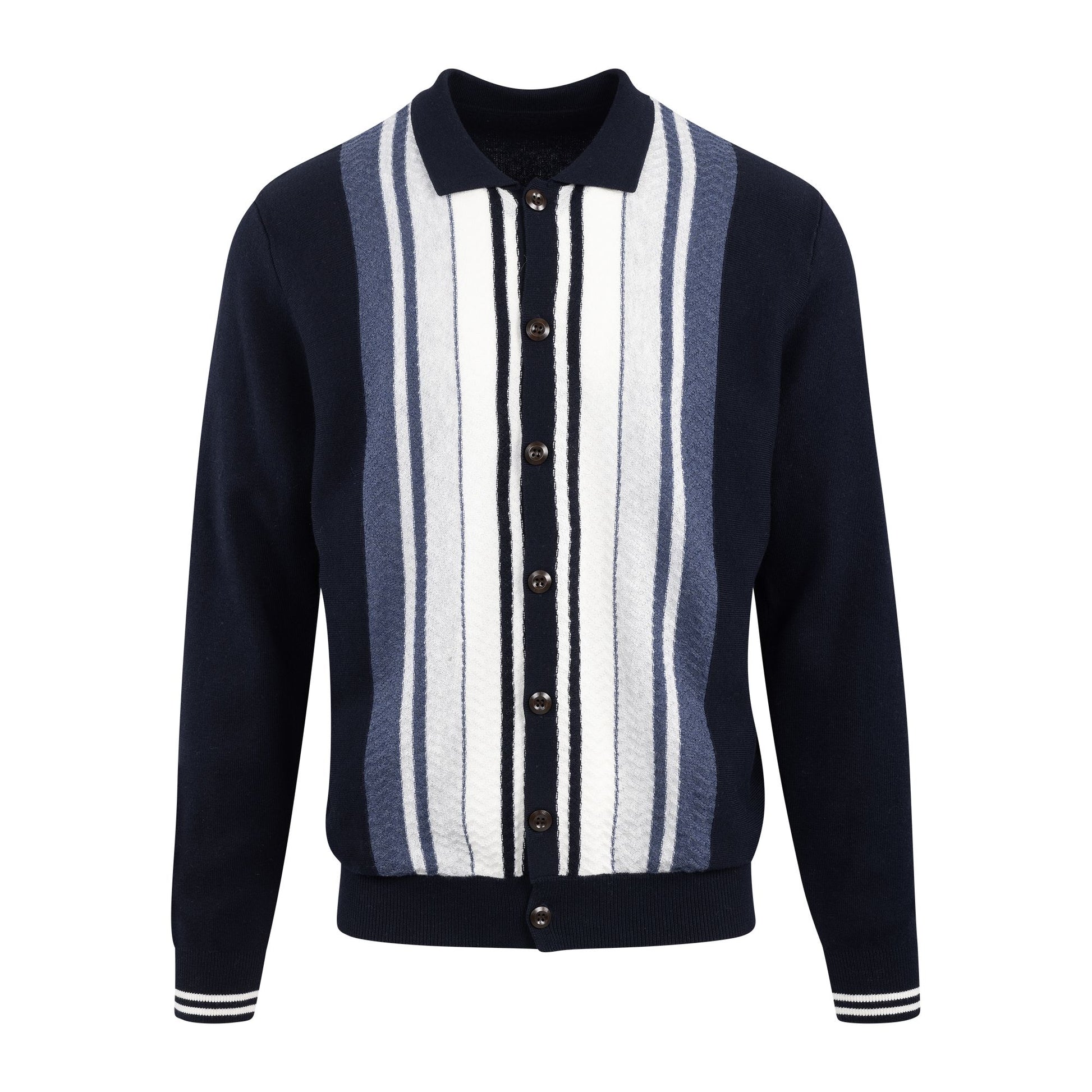 Urban Pioneers Male Gandalf Cardigan CARDIGAN NAVY MULTI