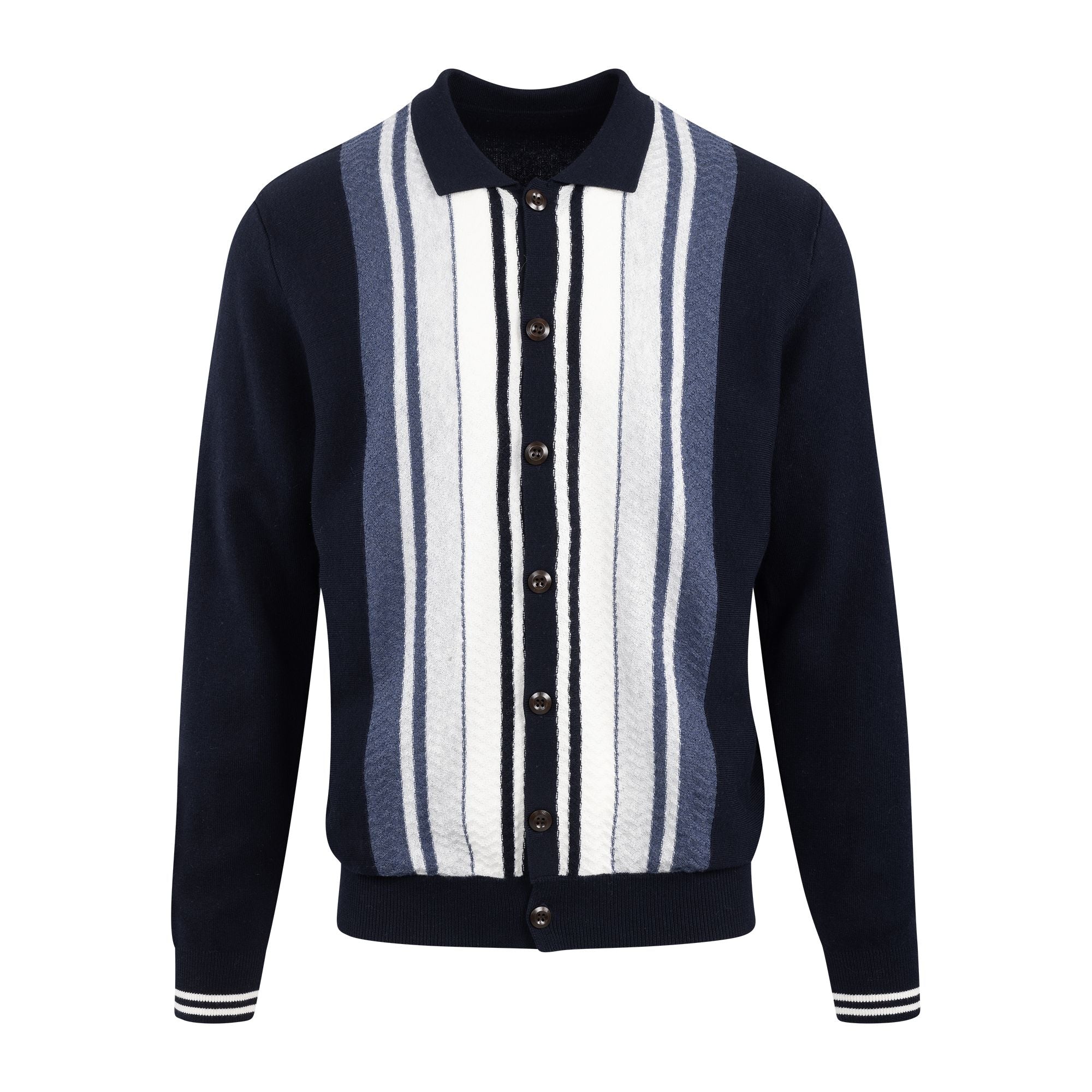 Urban Pioneers Male Gandalf Cardigan CARDIGAN NAVY MULTI