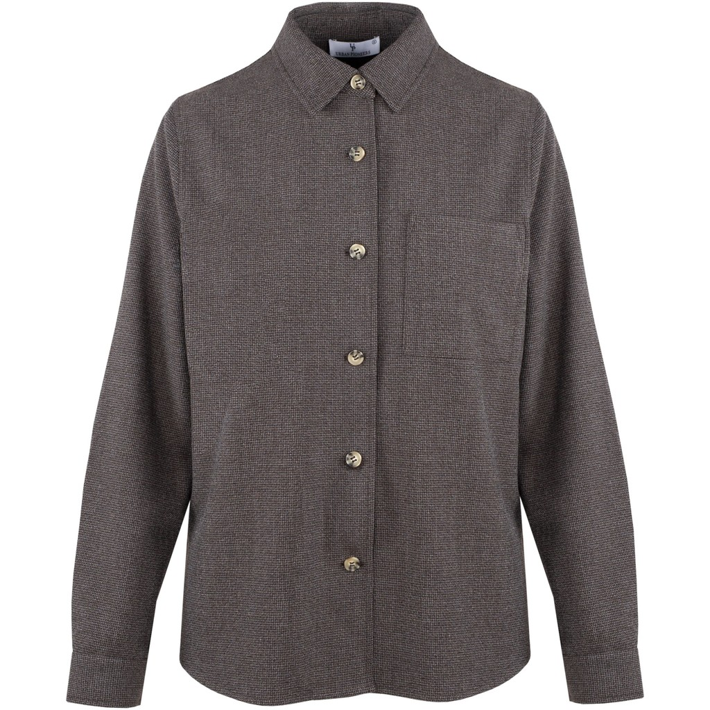 Urban Pioneers Female Golda Shirt SHIRT BROWN