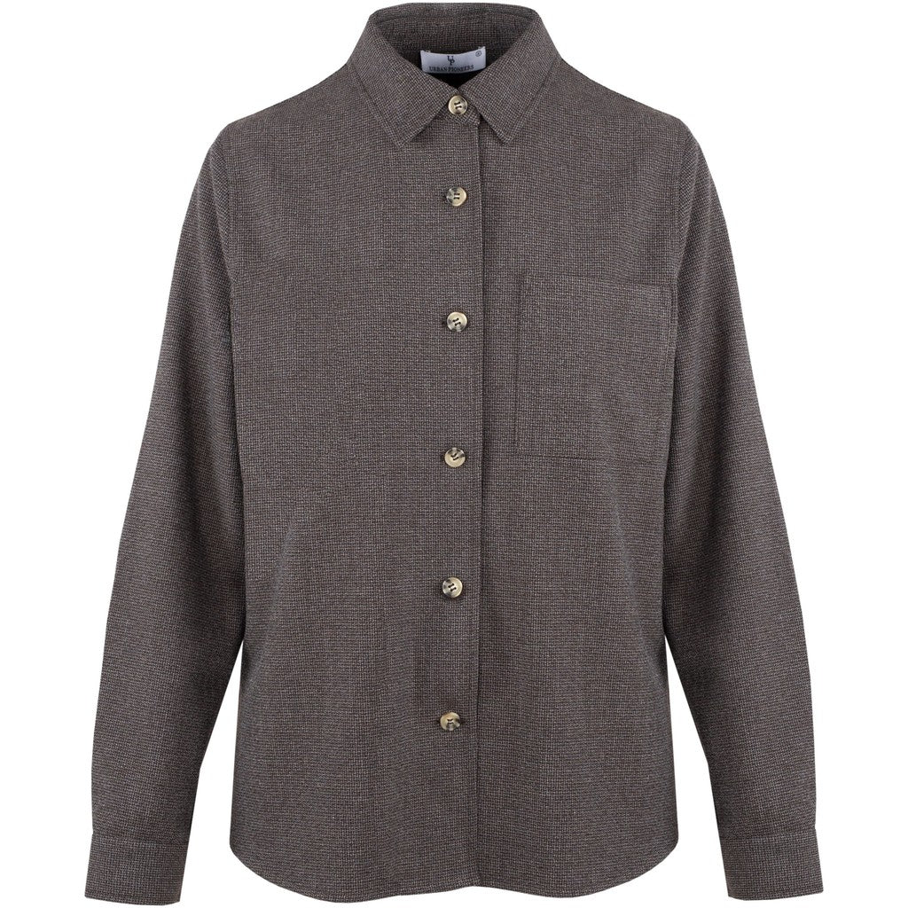 Urban Pioneers Female Golda Shirt SHIRT BROWN