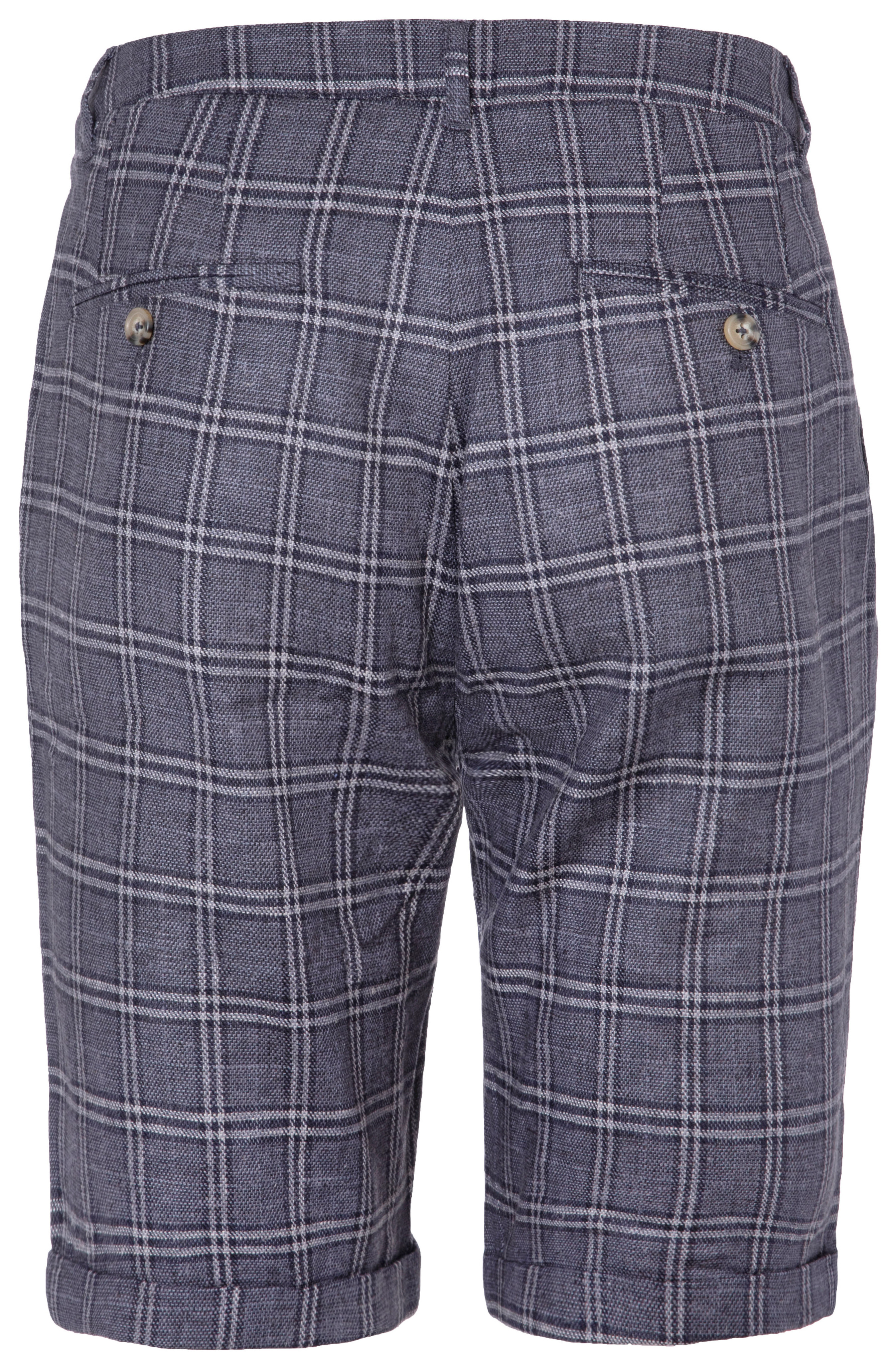 Urban Pioneers Male Herman Shorts SHORTS NAVY CHECK