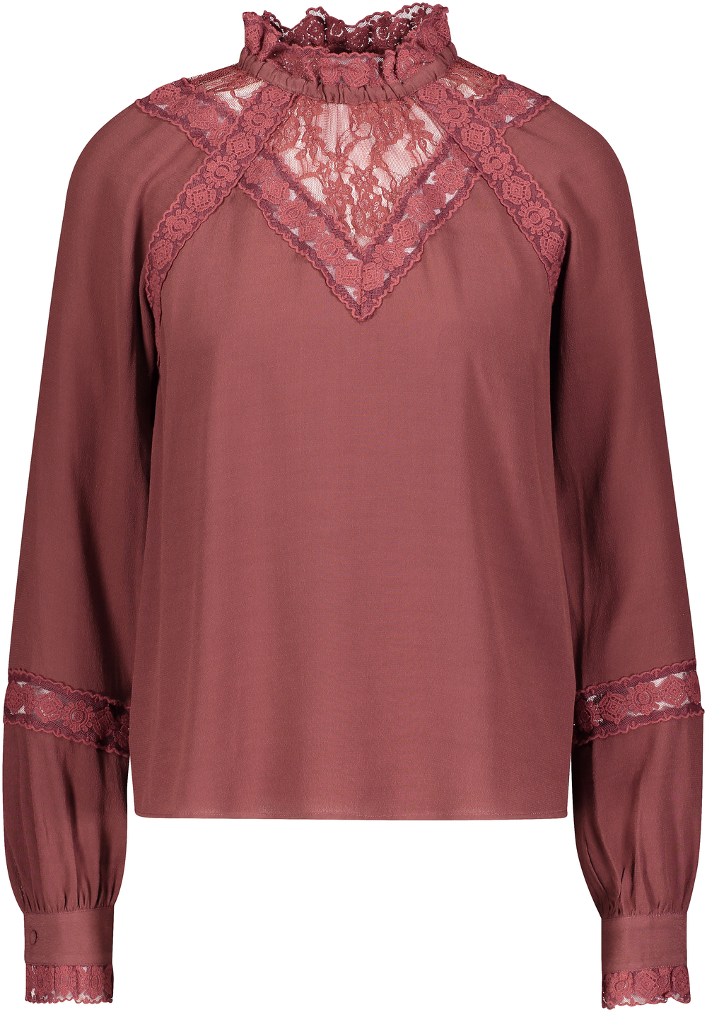 Urban Pioneers Female Jackie Blouse BLOUSE DECADENT CHOCOLATE