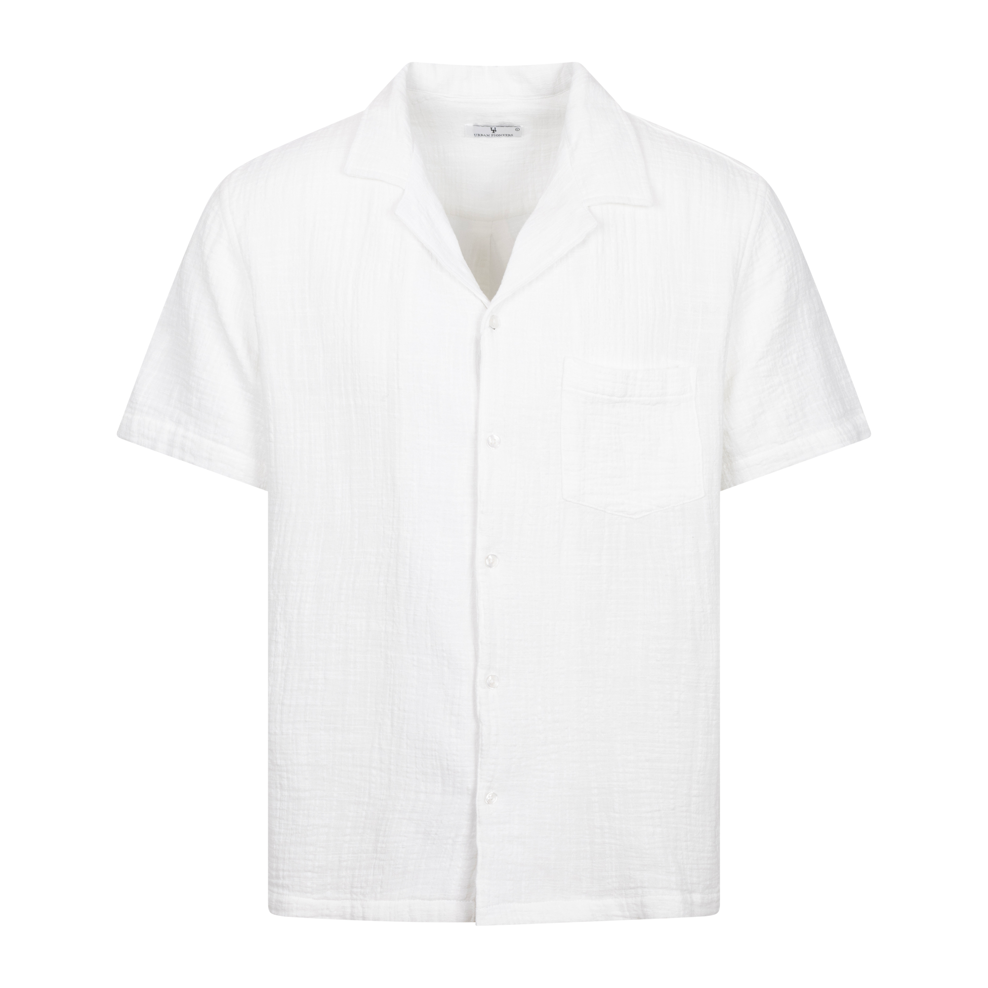 Urban Pioneers Male James SS SHIRT WHITE