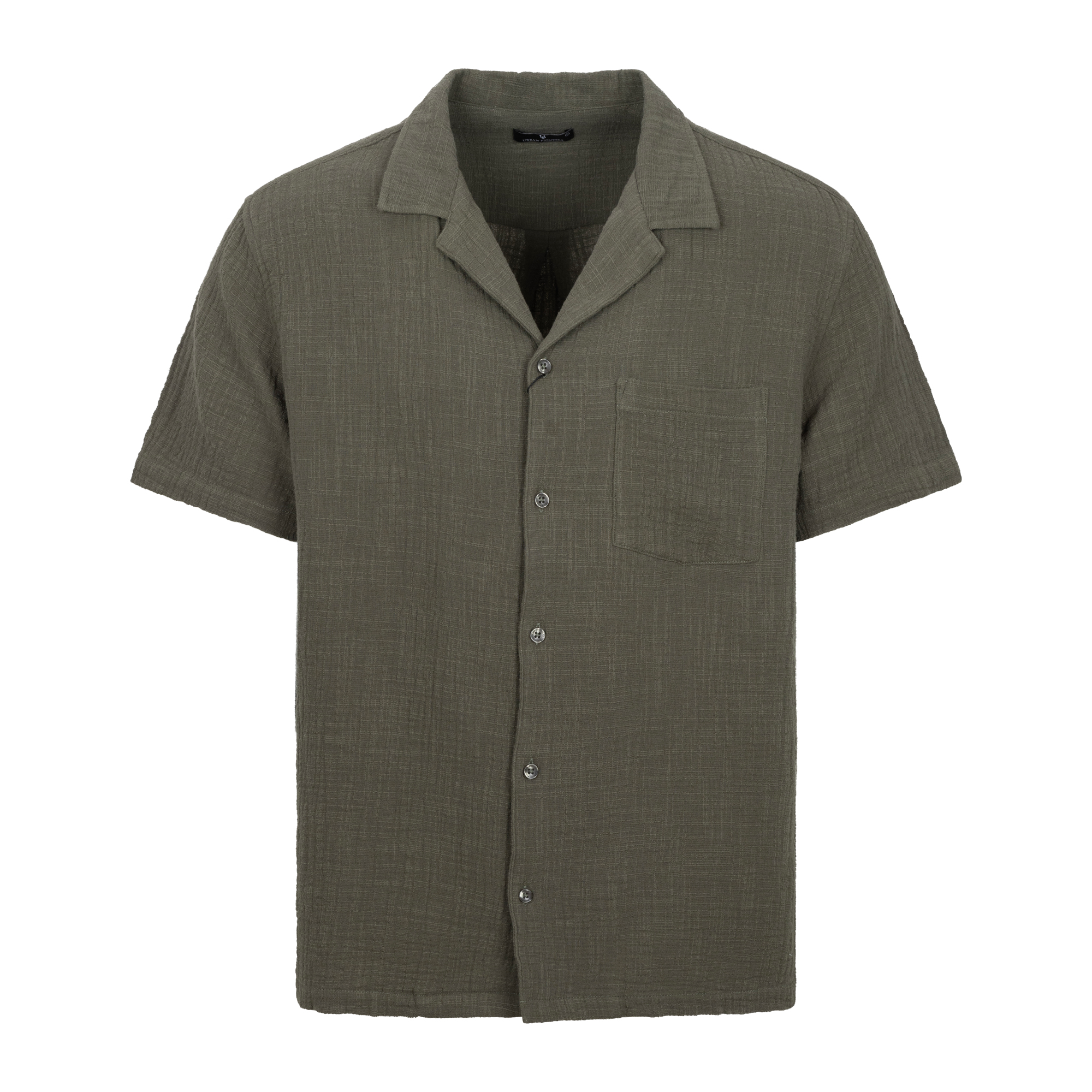 Urban Pioneers Male James SS SHIRT OLIVE