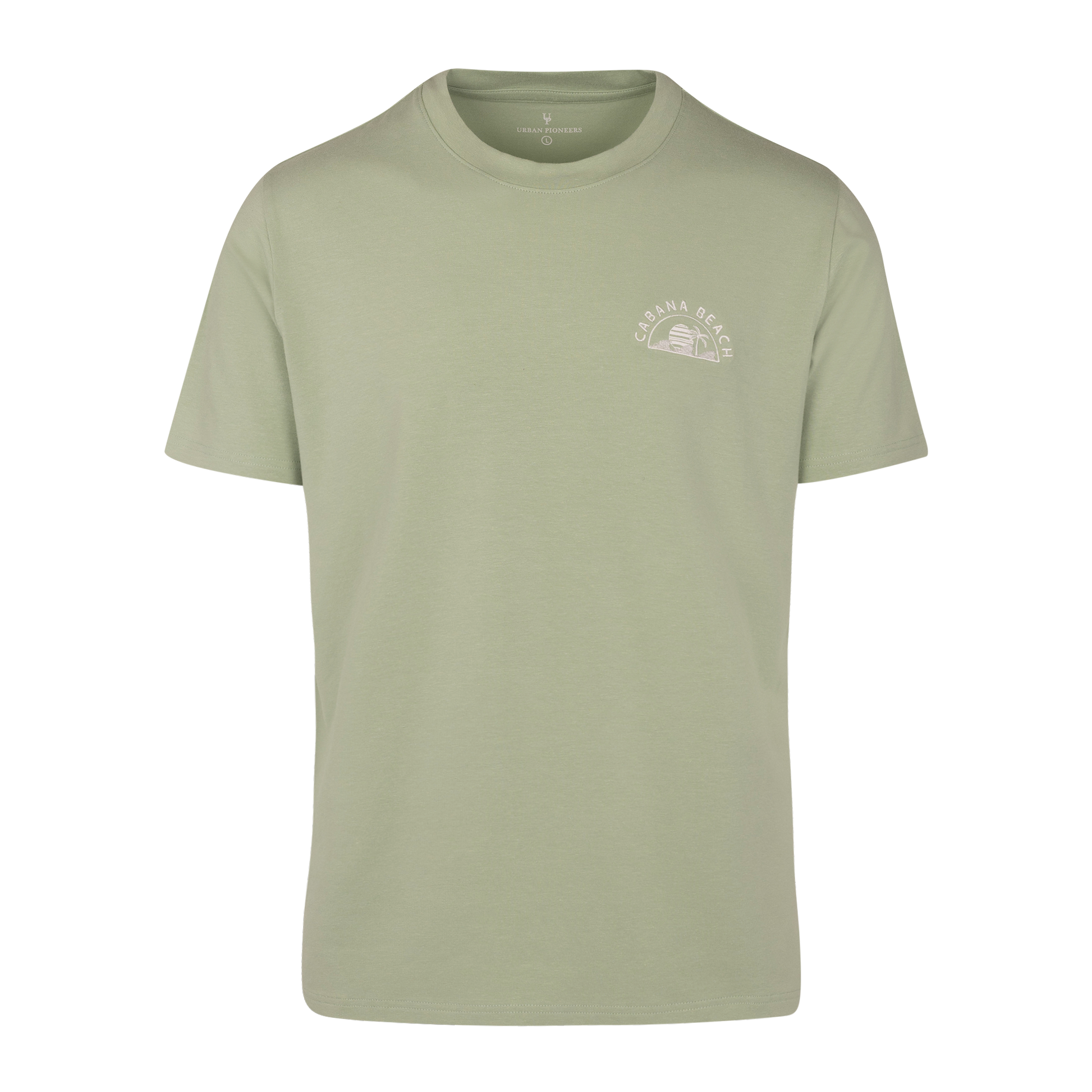 Urban Pioneers Male Javier tee T-SHIRT FROSTY GREEN