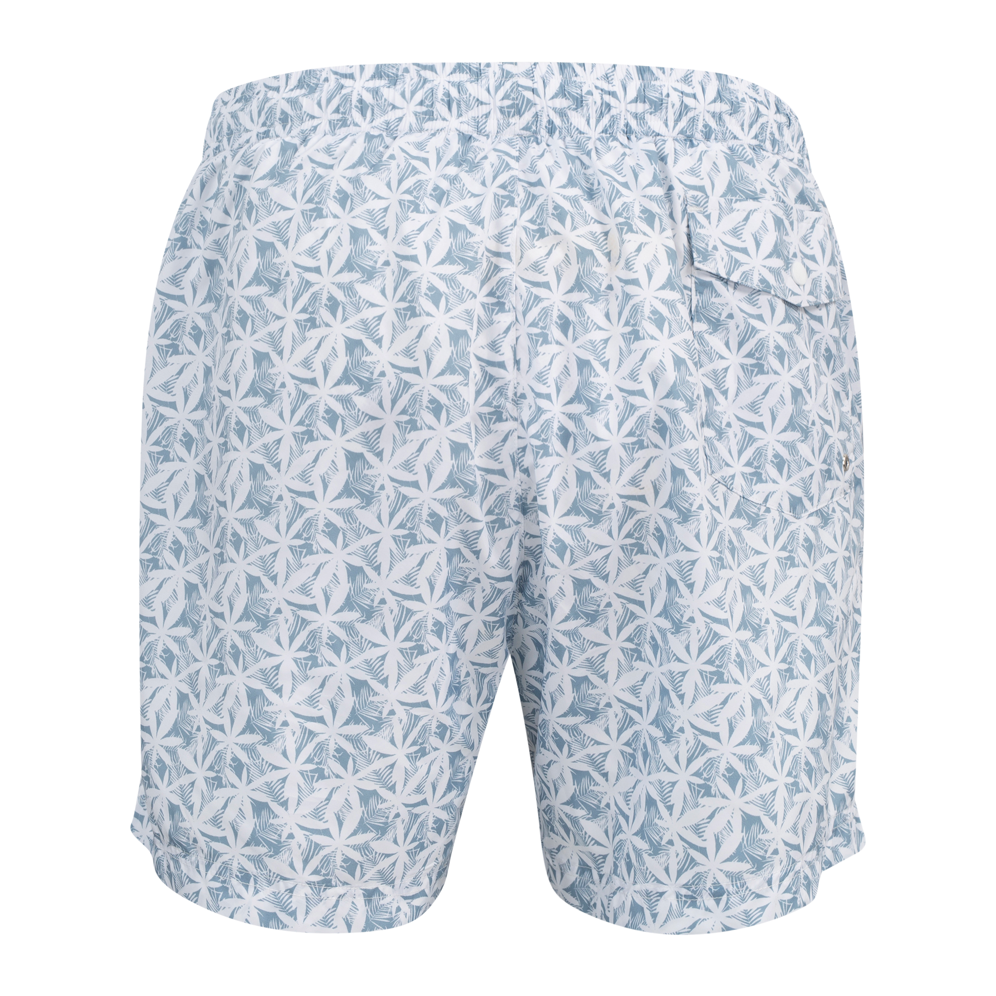 Urban Pioneers Male Jefferson Shorts SHORTS DUSTY BLUE AOP
