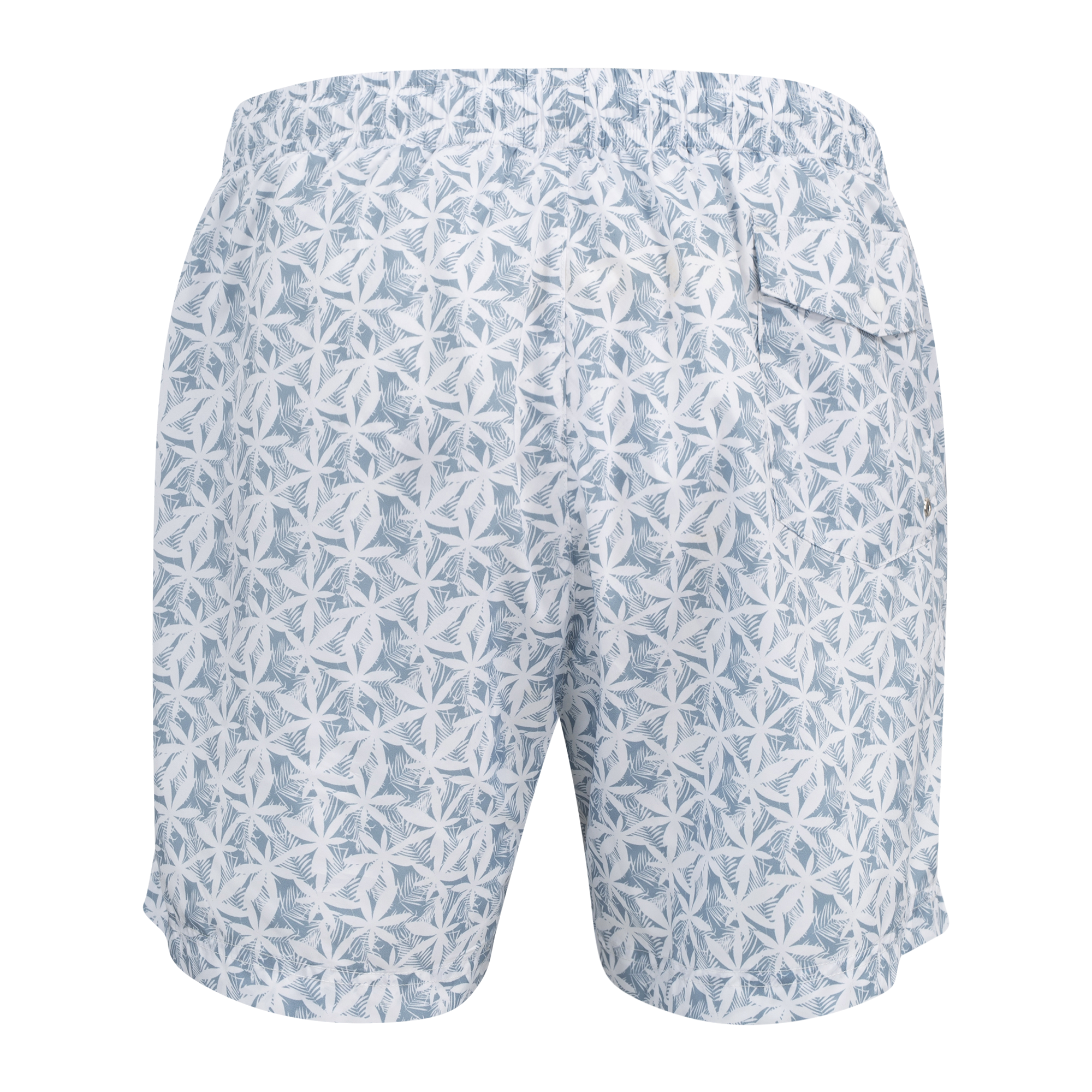 Urban Pioneers Male Jefferson Shorts SHORTS DUSTY BLUE AOP