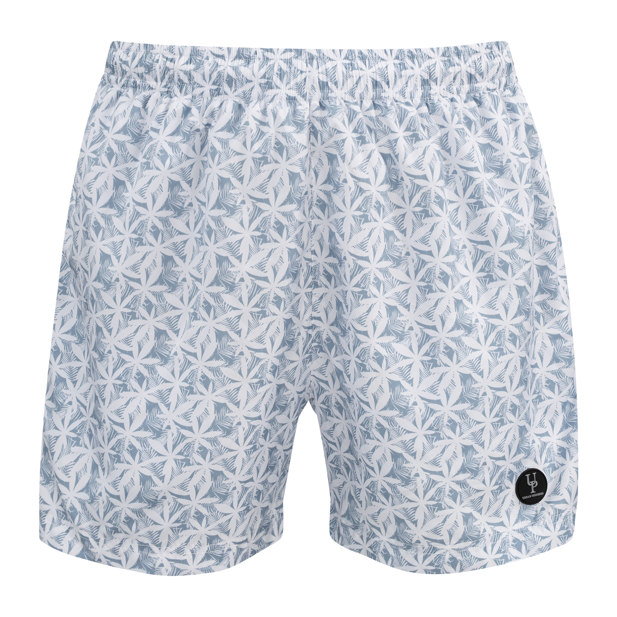Urban Pioneers Male Jefferson Shorts SHORTS DUSTY BLUE AOP