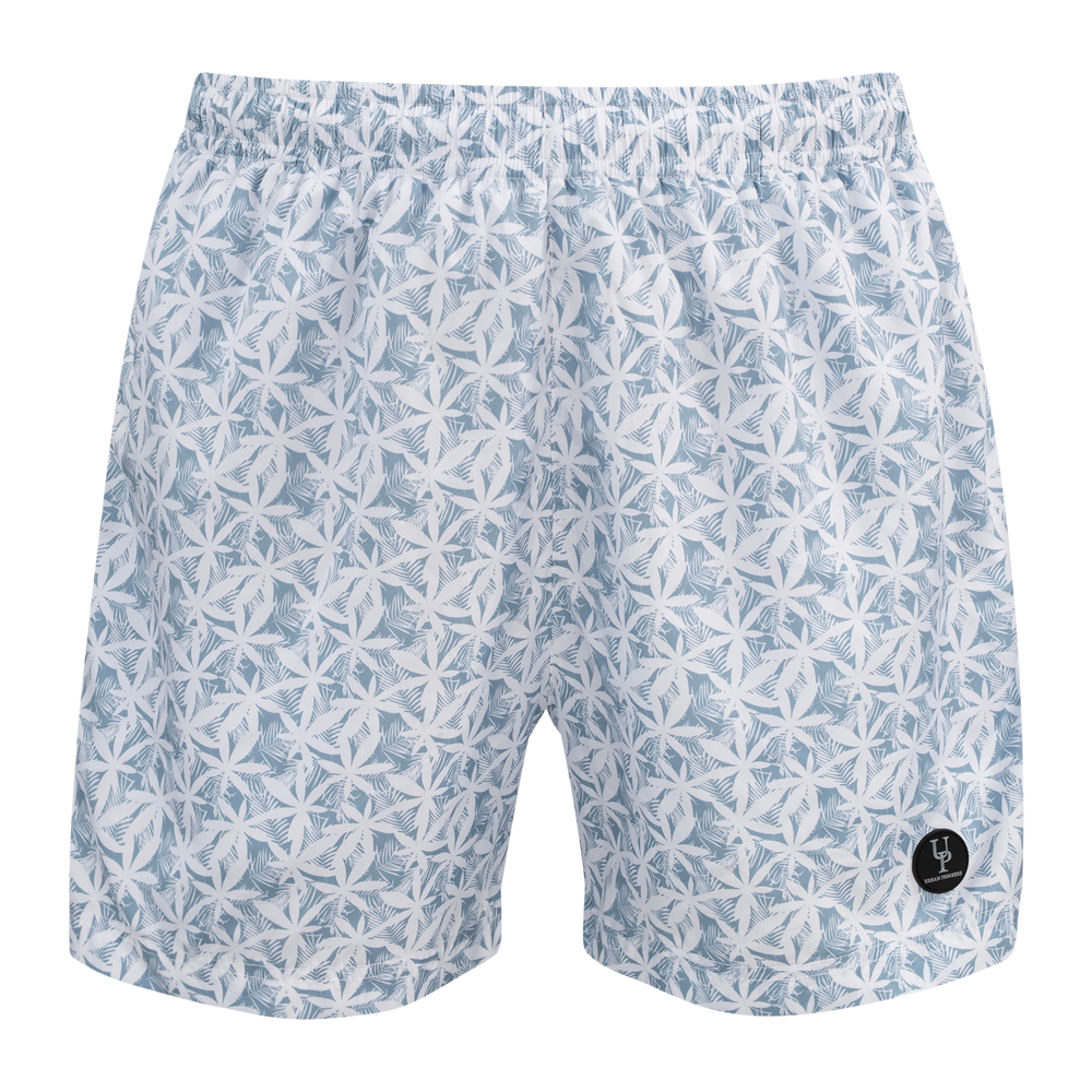 Urban Pioneers Male Jefferson Shorts SHORTS DUSTY BLUE AOP