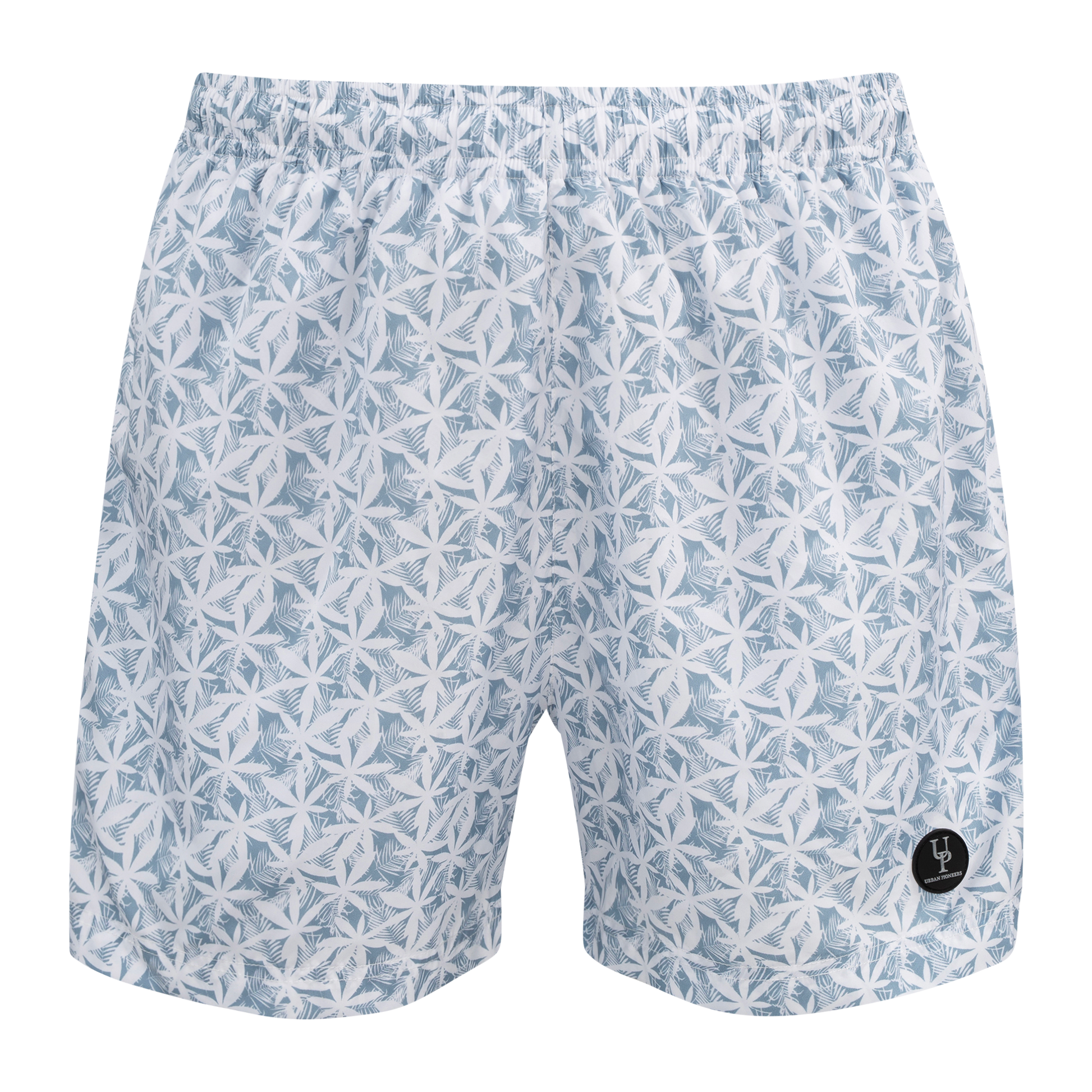 Urban Pioneers Male Jefferson Shorts SHORTS DUSTY BLUE AOP