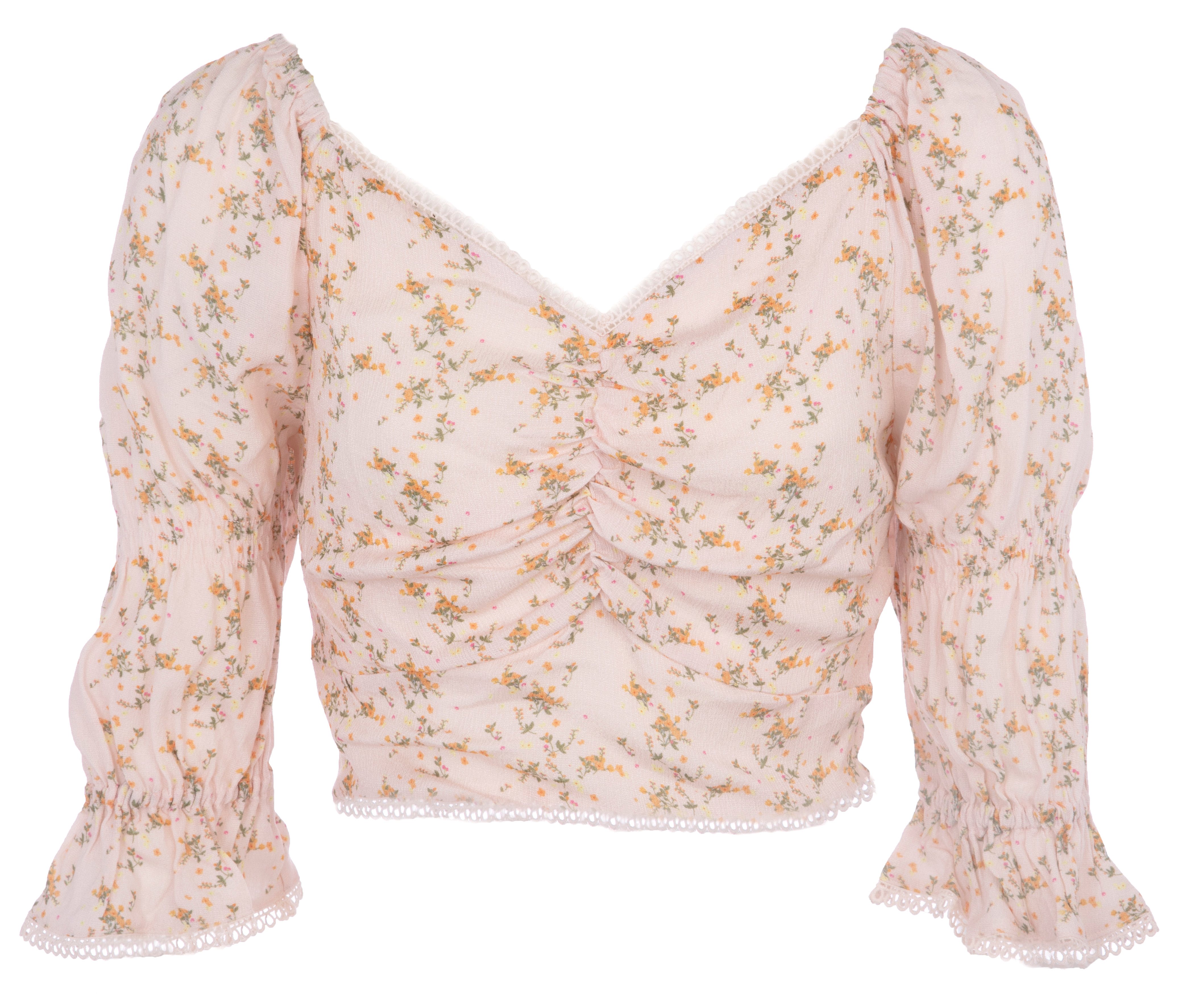 Urban Pioneers Female Jessica Top TOP SMALL FLOWER AOP