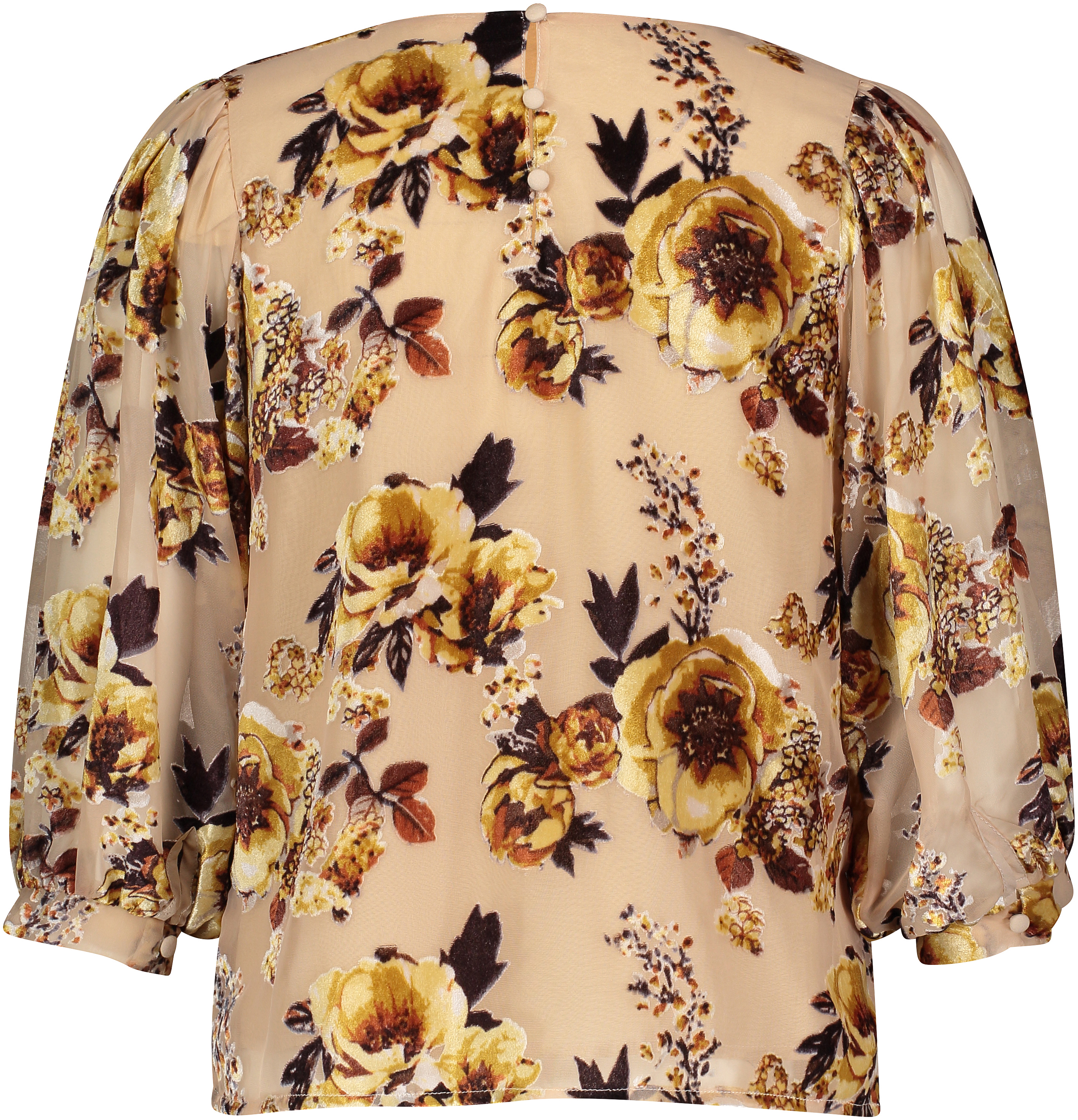 Urban Pioneers Female Jules Top TOP BEIGE AOP